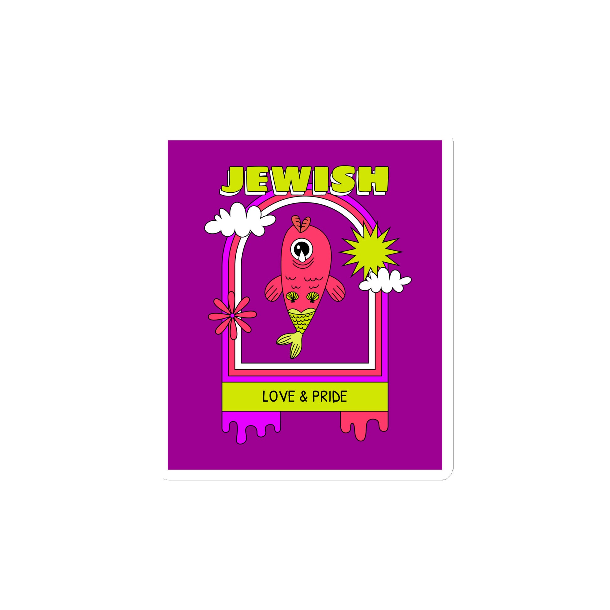 All In For Jews | Die-Cut Magnets Jouparty