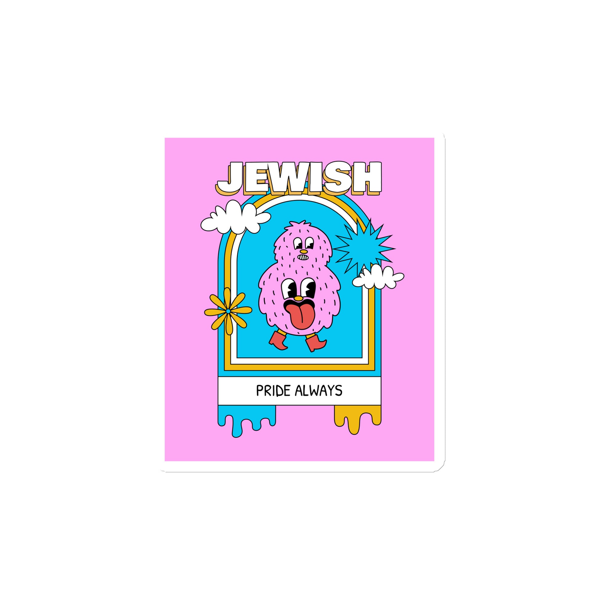 All In For Jews | Die-Cut Magnets
