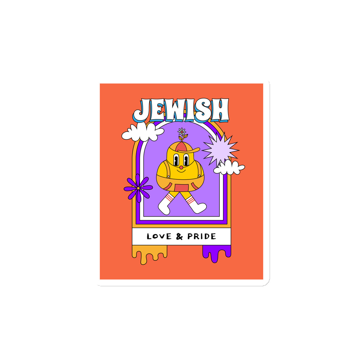 All In For Jews | Die-Cut Magnets Jouparty