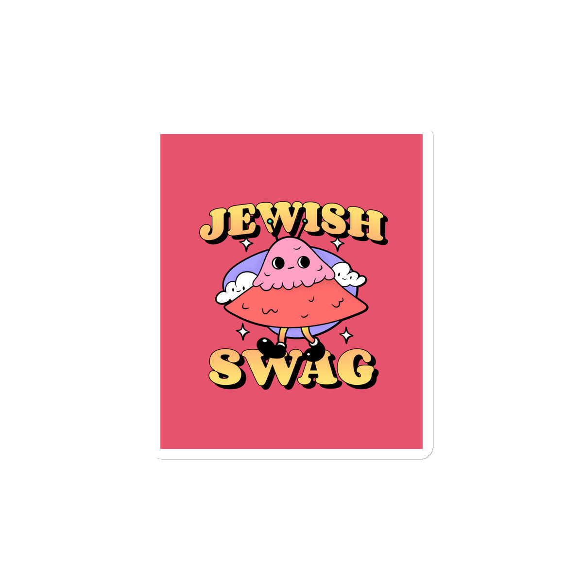 All In For Jews | Die-Cut Magnets Jouparty