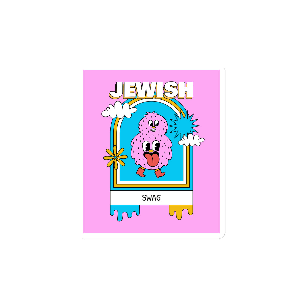 All In For Jews | Die-Cut Magnets Jouparty