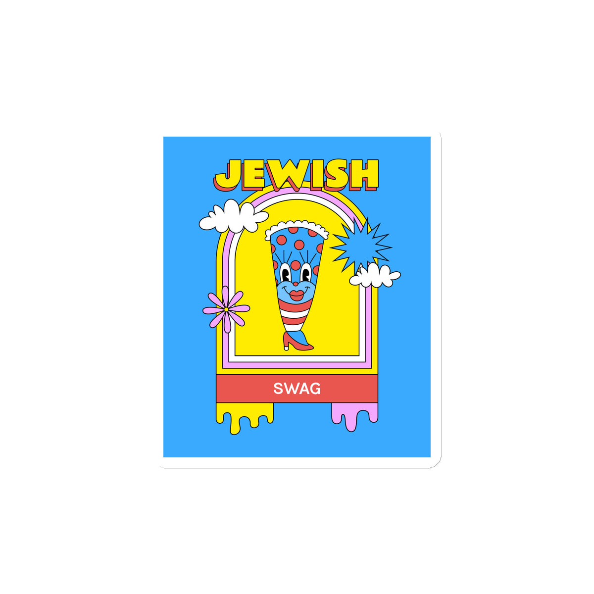 All In For Jews | Die-Cut Magnets Jouparty