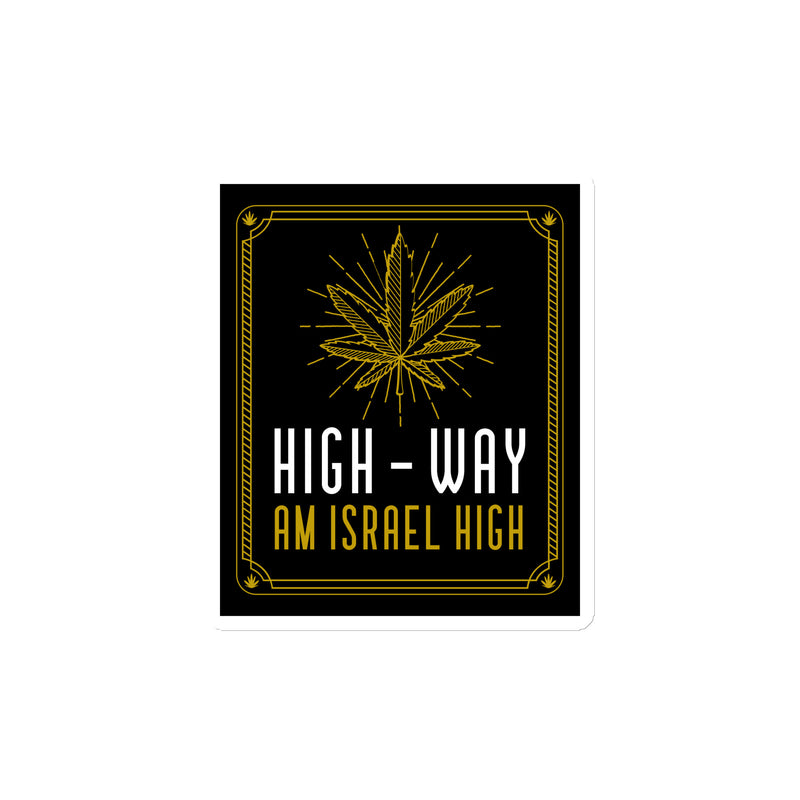 Am Israel High | Die-Cut Magnets