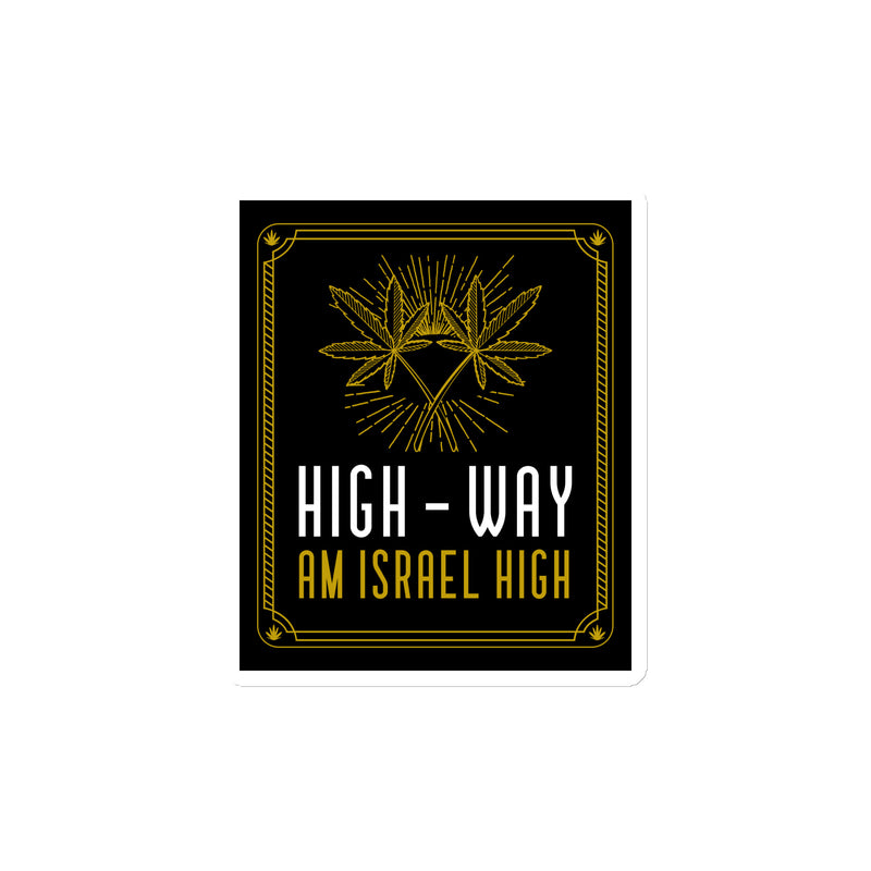 Am Israel High | Die-Cut Magnets