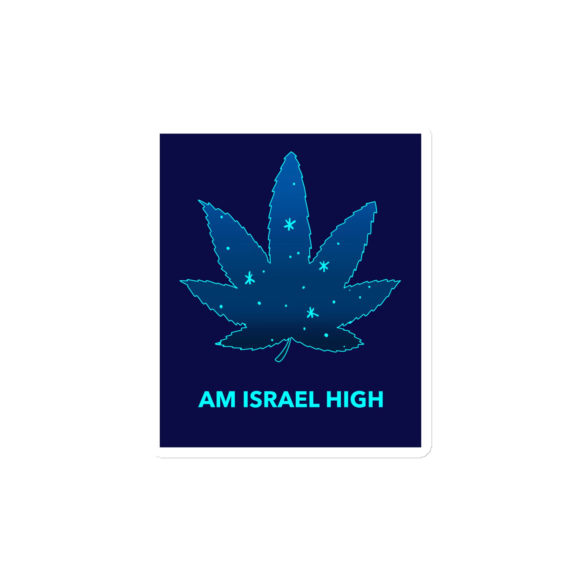 Am Israel High | Die-Cut Magnets