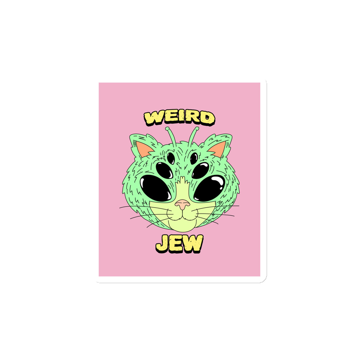 Weird Jew | Die-Cut Magnets Jouparty