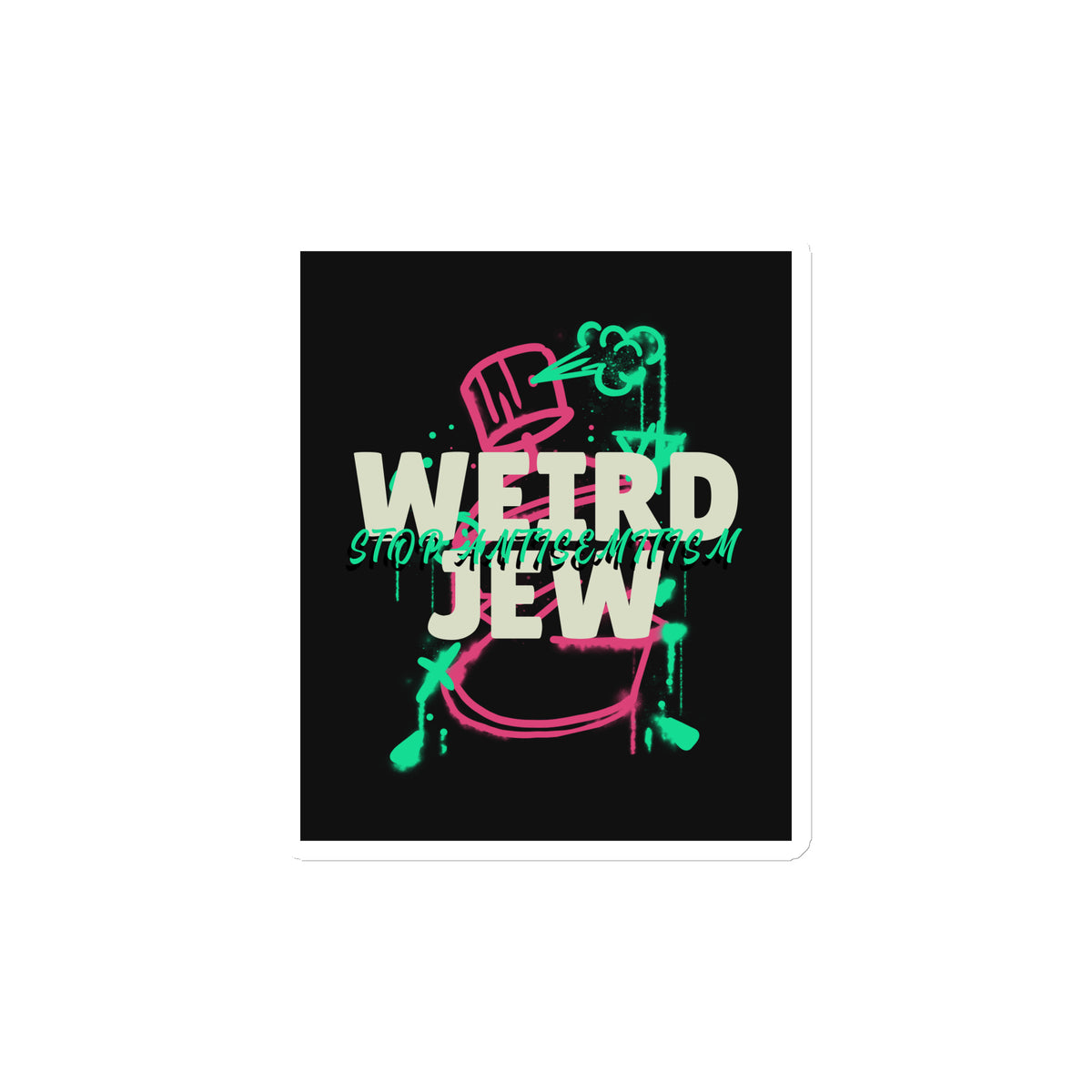 Weird Jew | Die-Cut Magnets Jouparty
