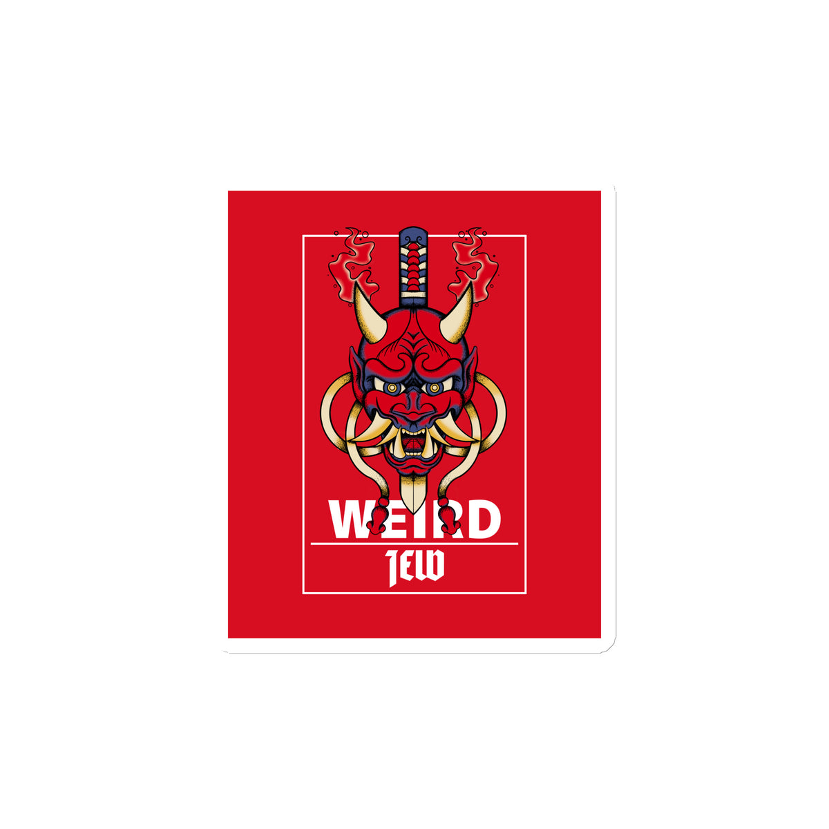 Weird Jew | Die-Cut Magnets Jouparty