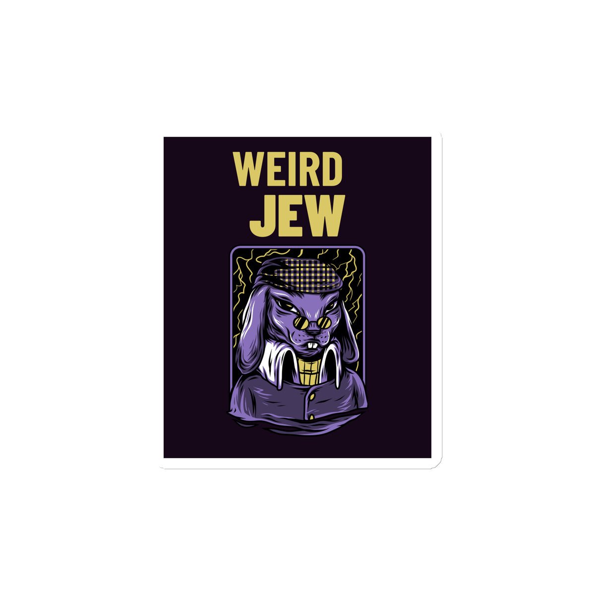 Weird Jew | Die-Cut Magnets Jouparty
