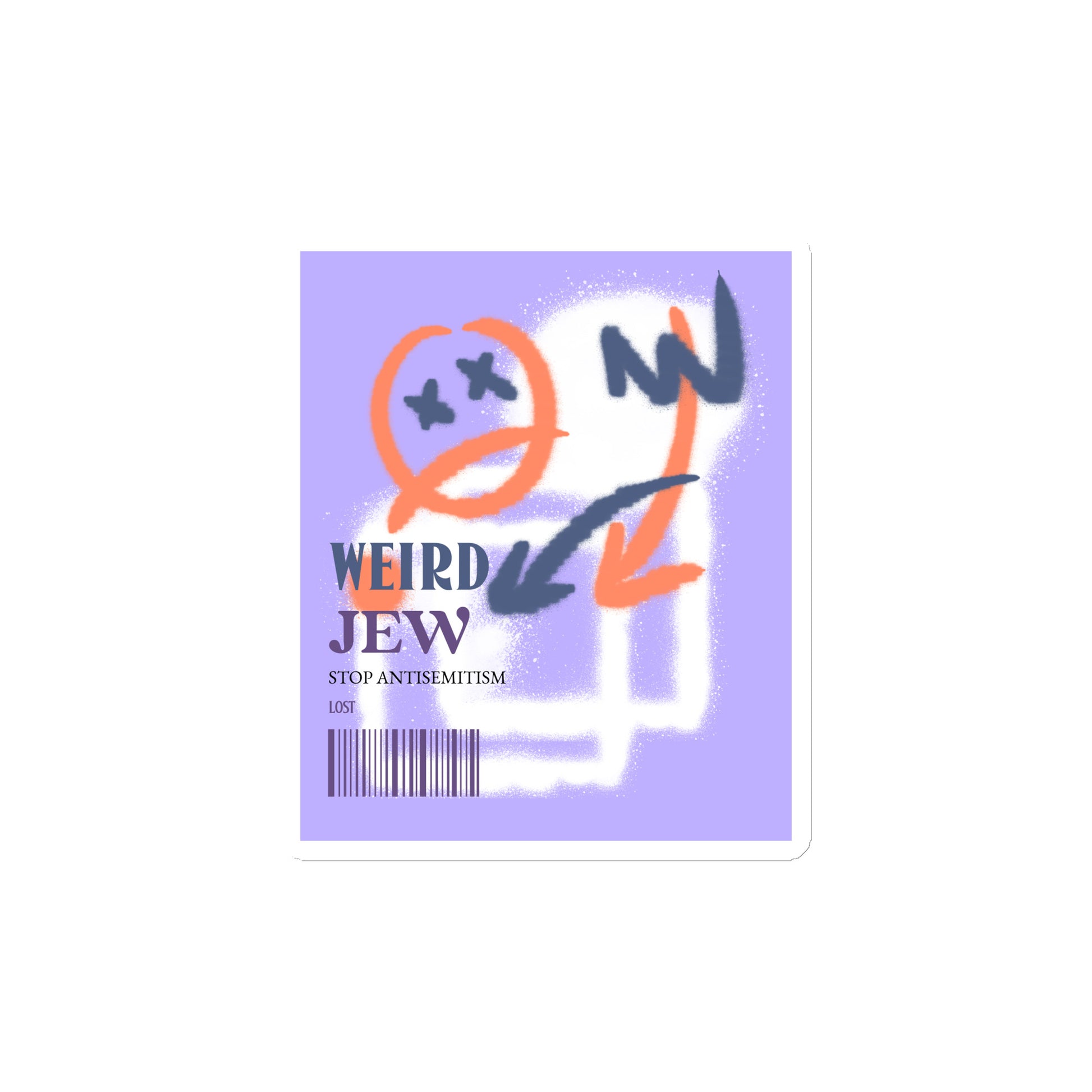 Weird Jew | Die-Cut Magnets Jouparty