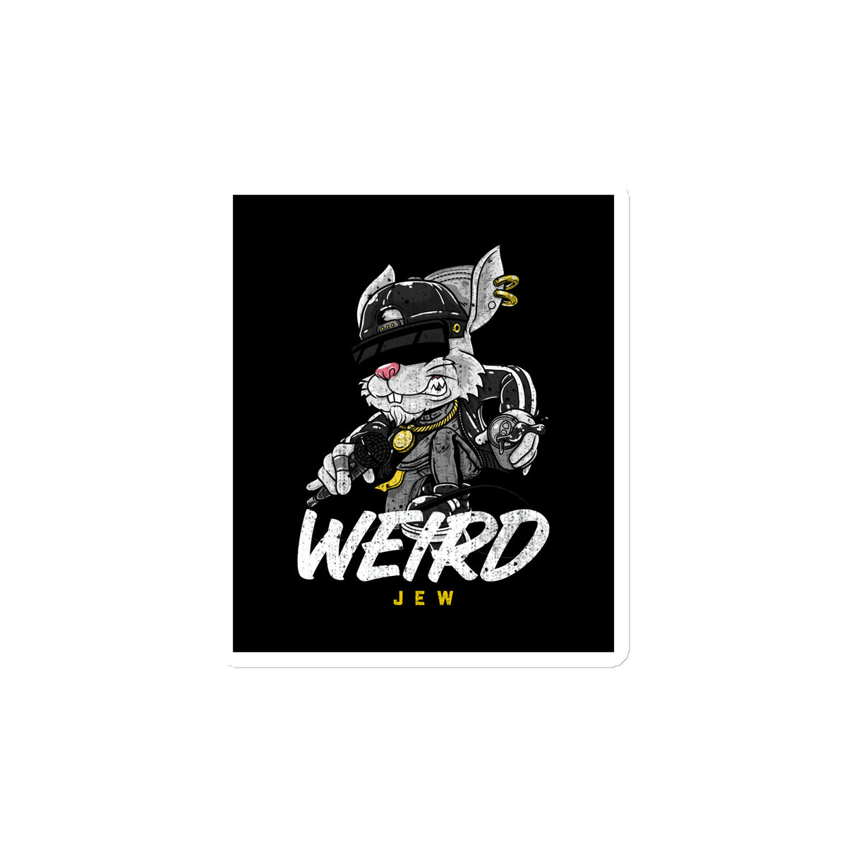 Weird Jew | Die-Cut Magnets Jouparty