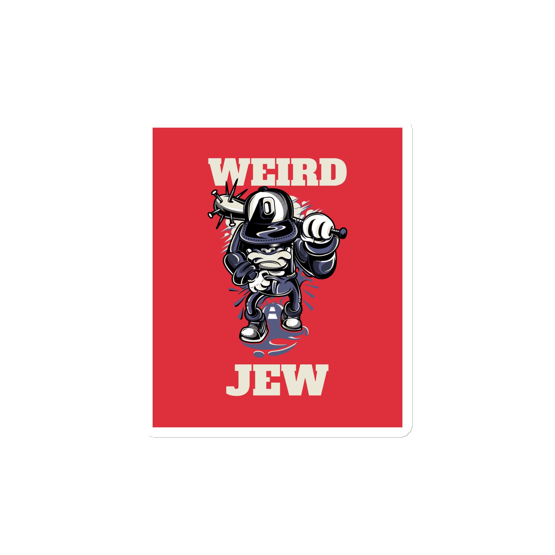 Weird Jew | Die-Cut Magnets Jouparty