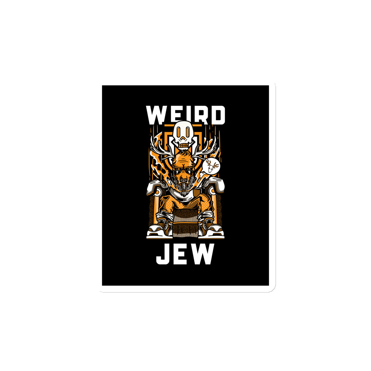 Weird Jew | Die-Cut Magnets Jouparty