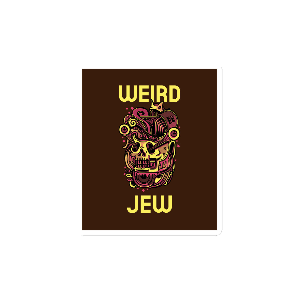 Weird Jew | Die-Cut Magnets Jouparty