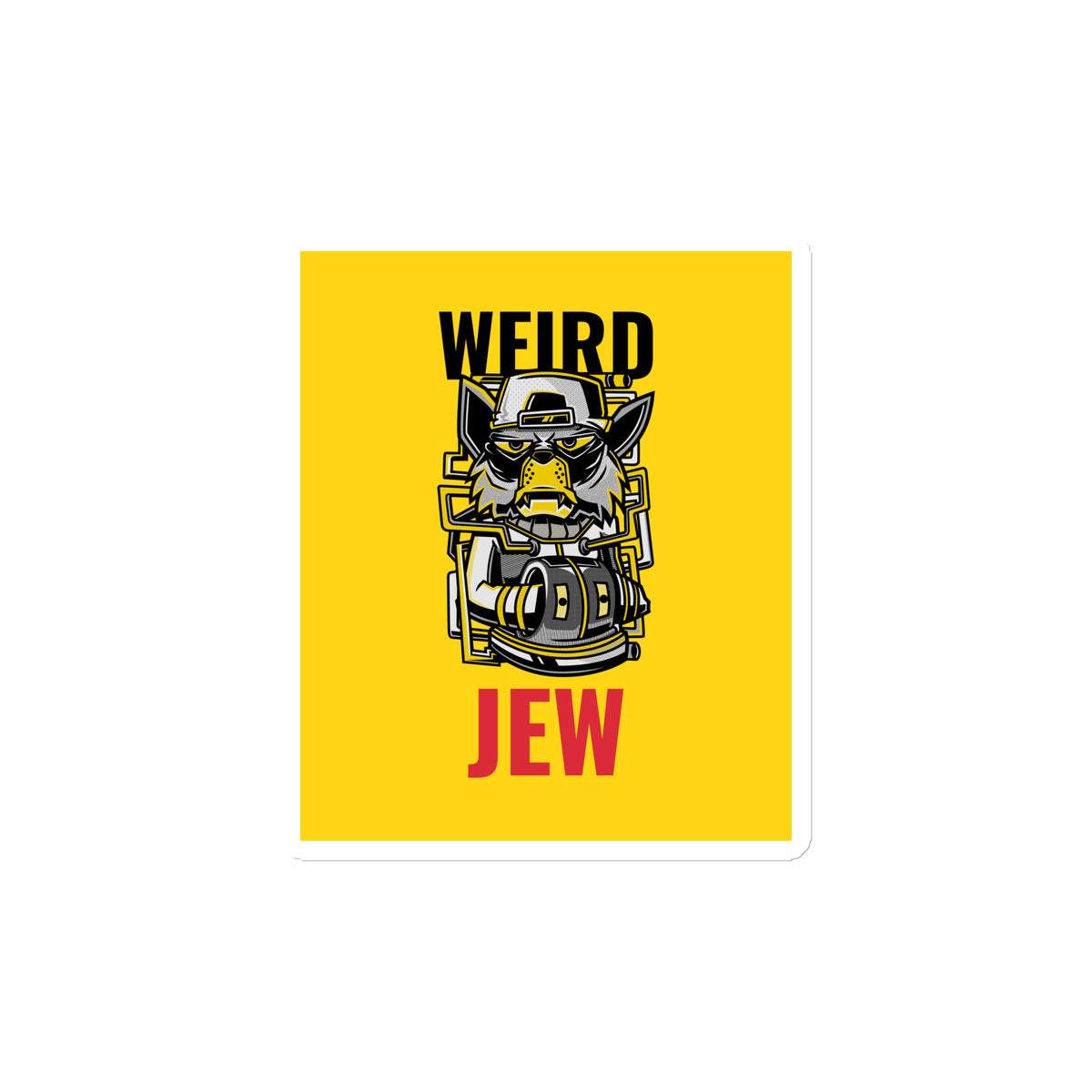 Weird Jew | Die-Cut Magnets Jouparty