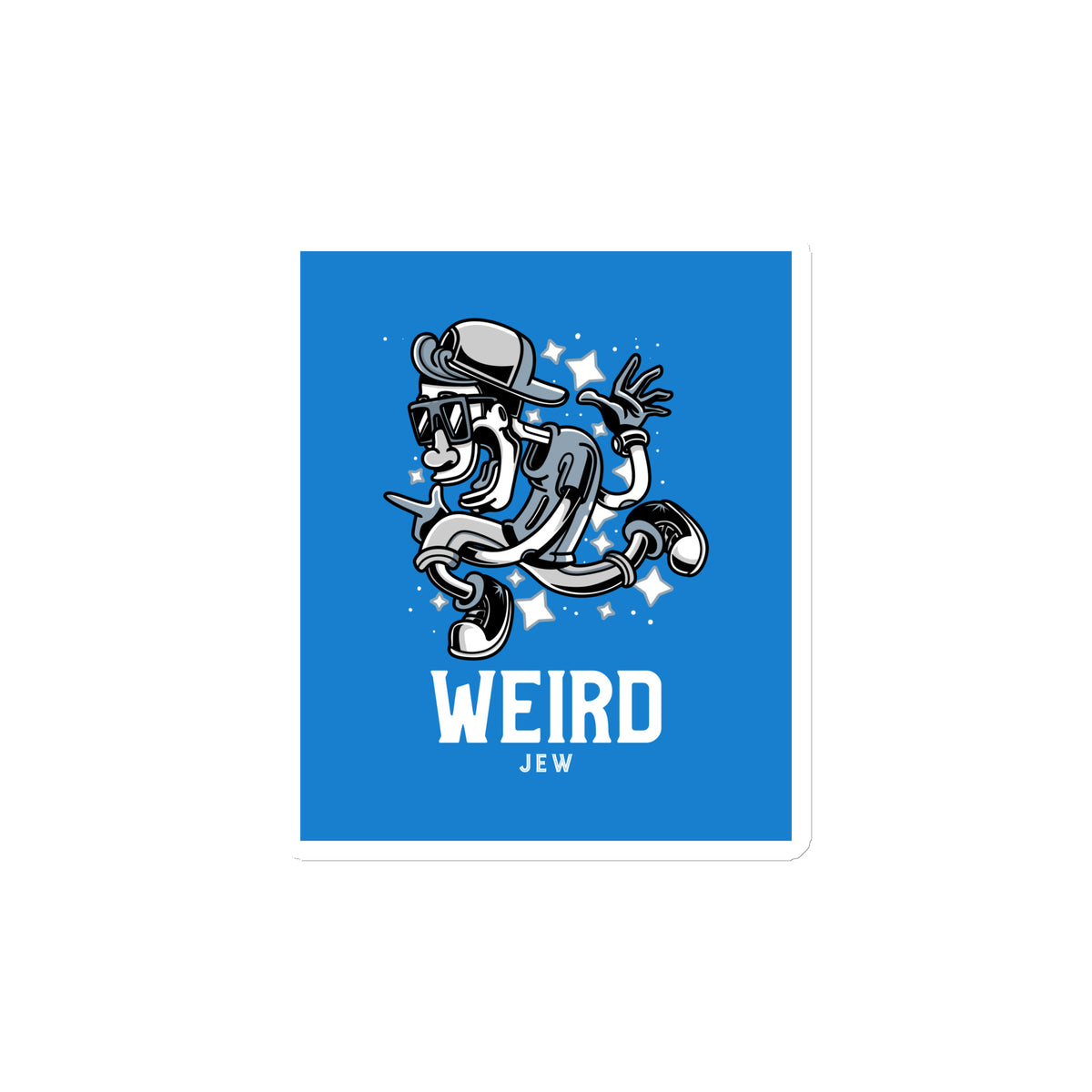 Weird Jew | Die-Cut Magnets Jouparty