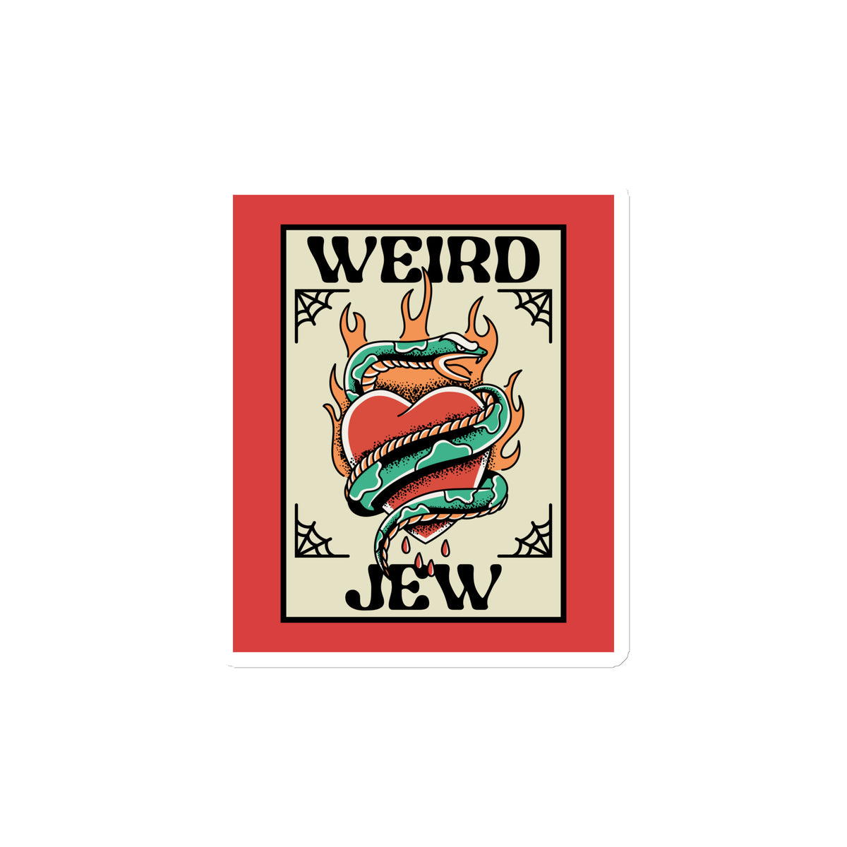 Weird Jew | Die-Cut Magnets Jouparty