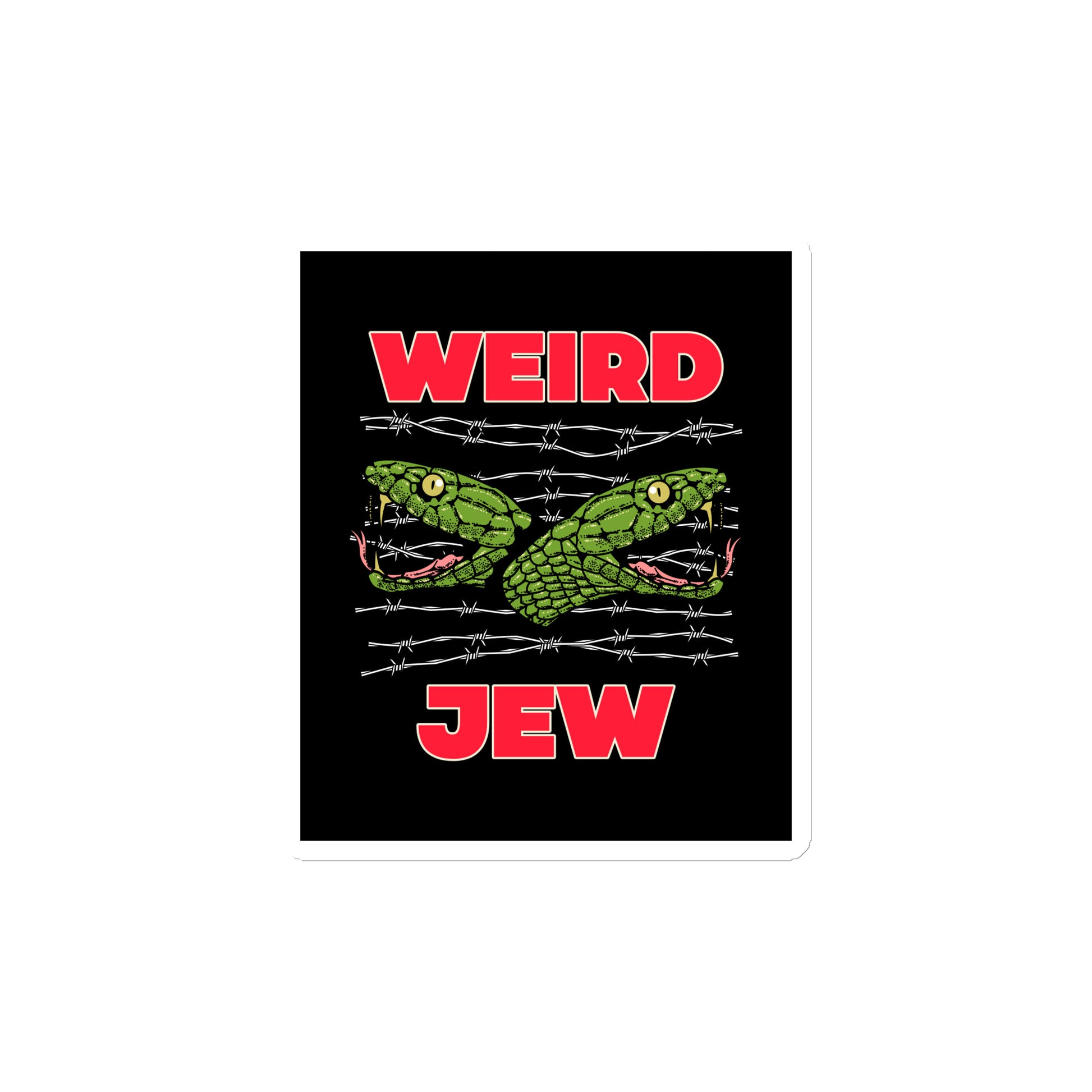 Weird Jew | Die-Cut Magnets Jouparty