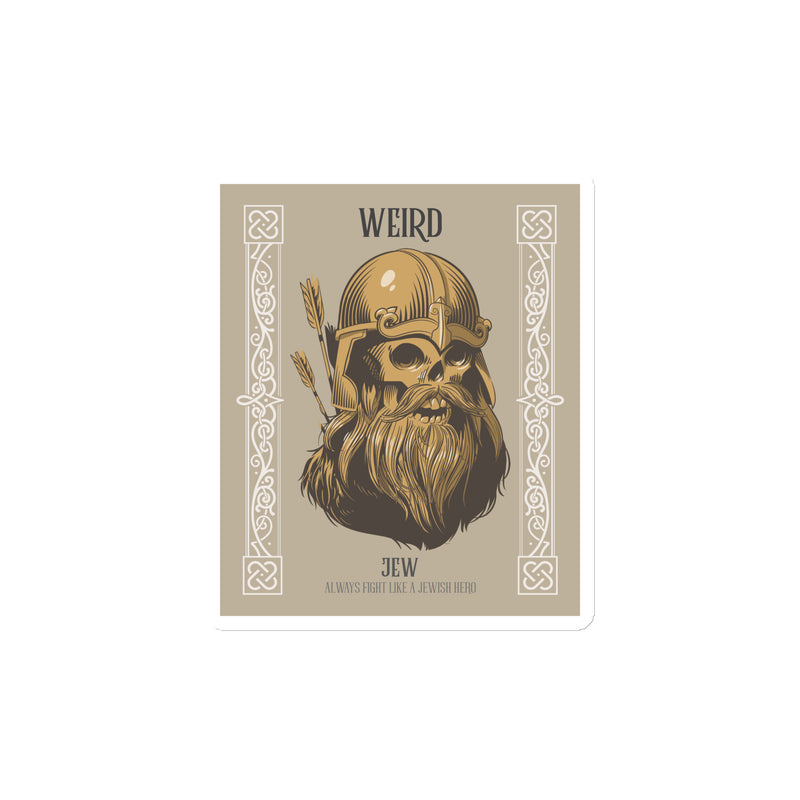 Weird Jew | Die-Cut Magnets