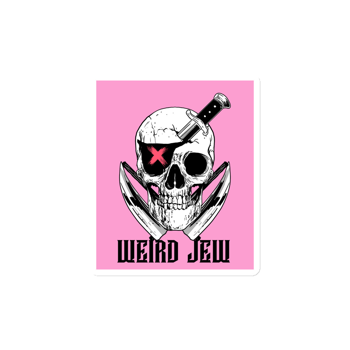 Weird Jew | Die-Cut Magnets Jouparty