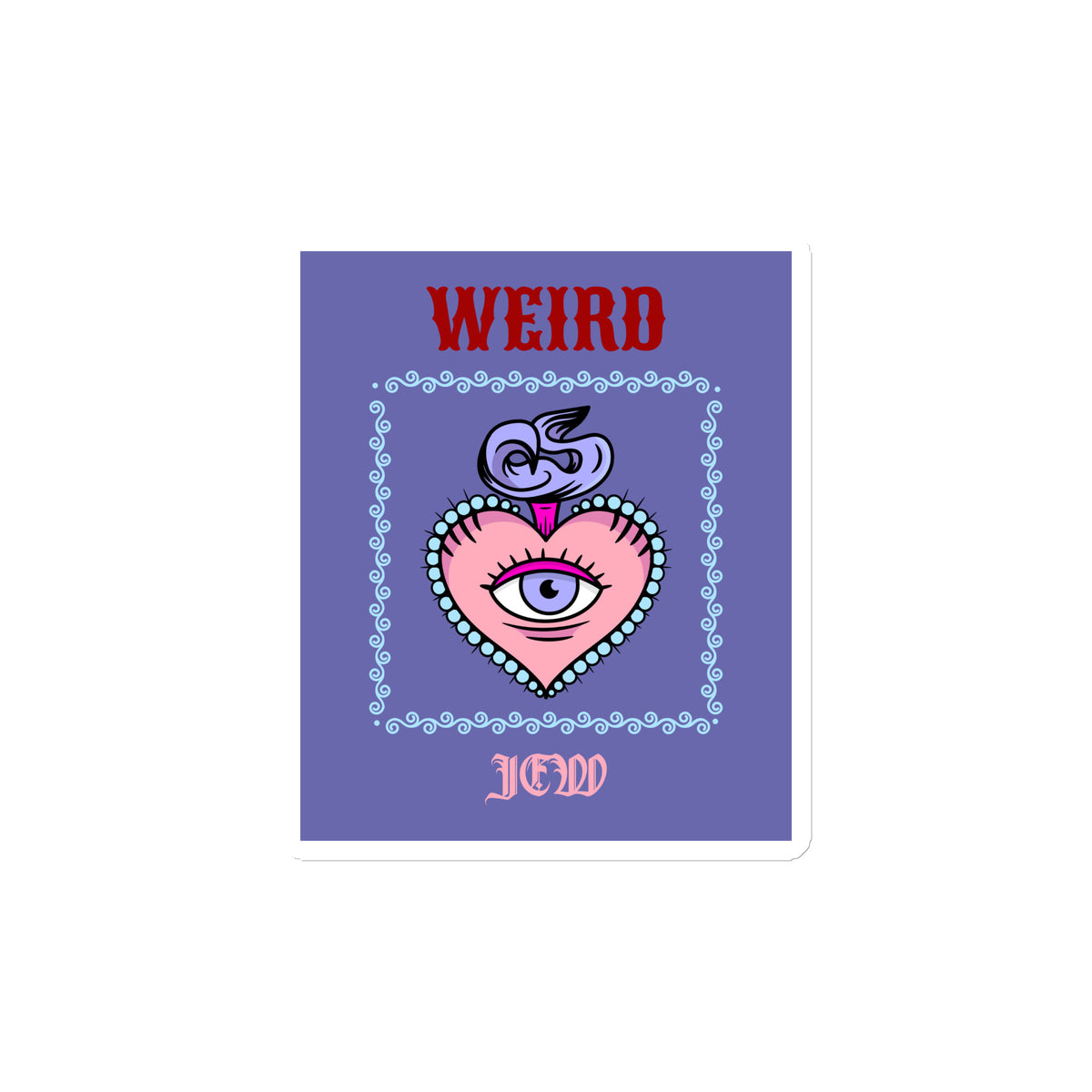 Weird Jew | Die-Cut Magnets Jouparty