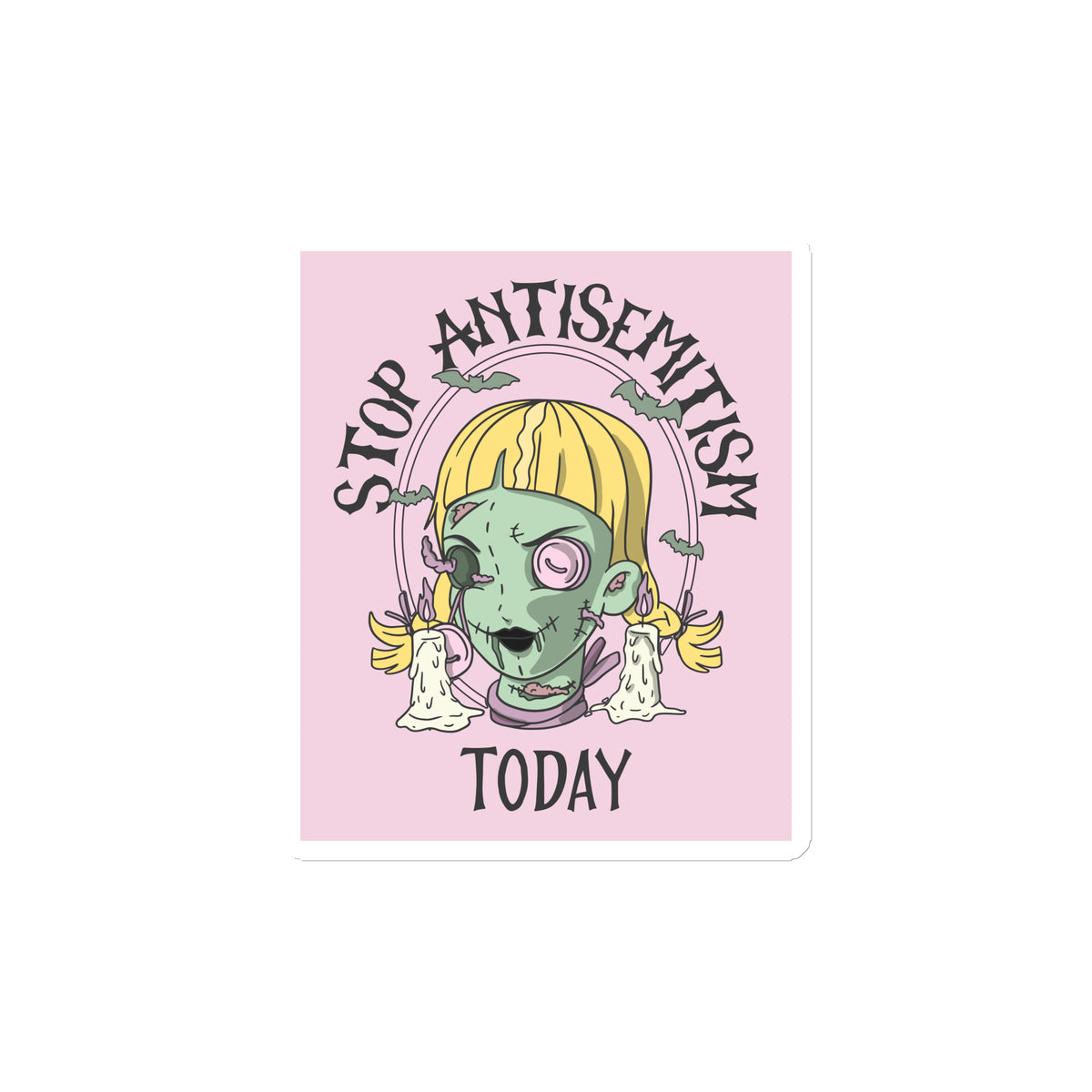 Horror Movie | Antisemitism | Die-Cut Magnet Jouparty