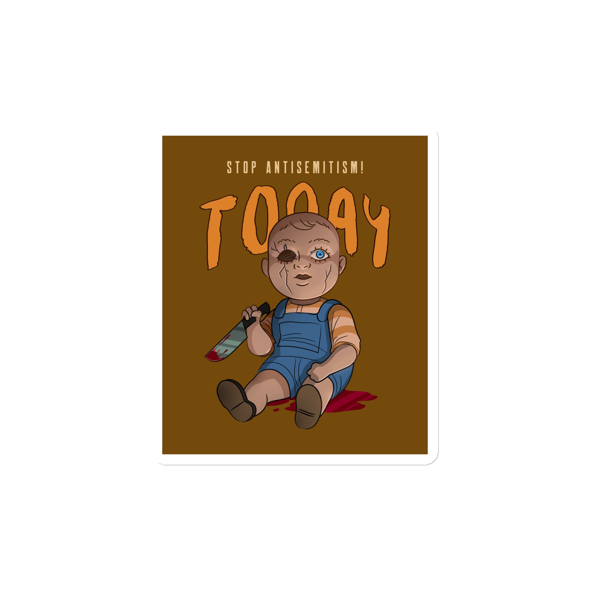 Horror Movie | Antisemitism | Die-Cut Magnet