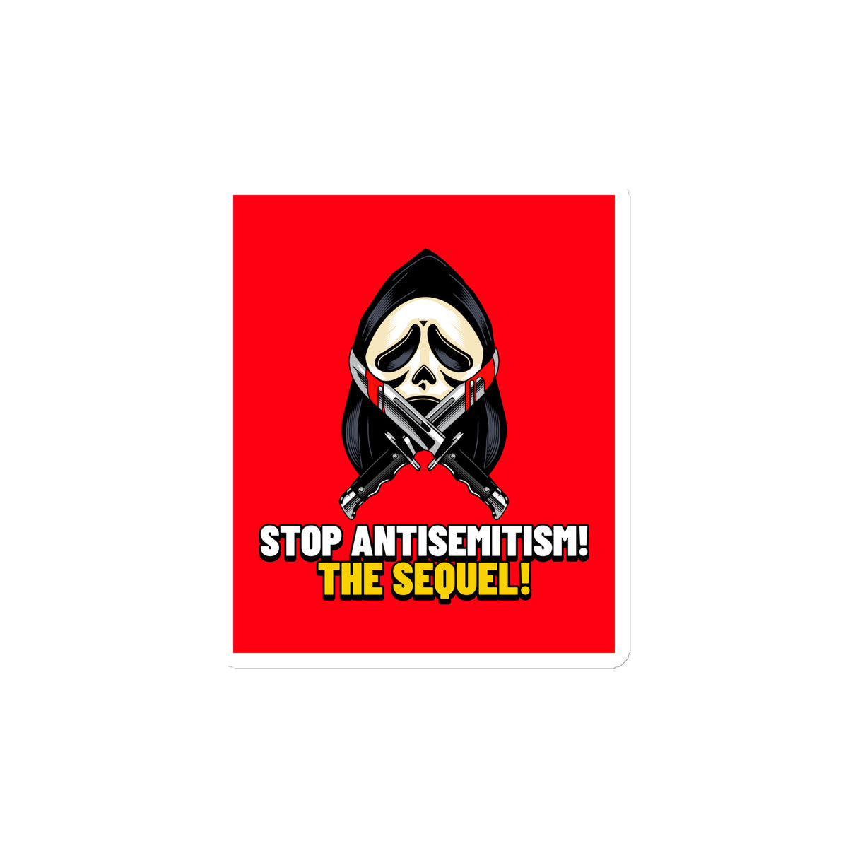 Horror Movie | Antisemitism | Die-Cut Magnet Jouparty