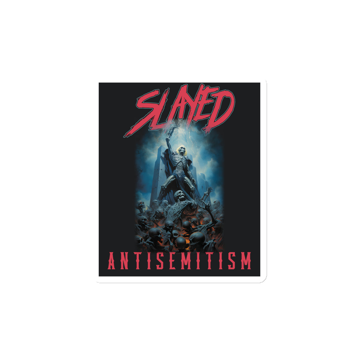 Horror Movie | Antisemitism | Die-Cut Magnet Jouparty
