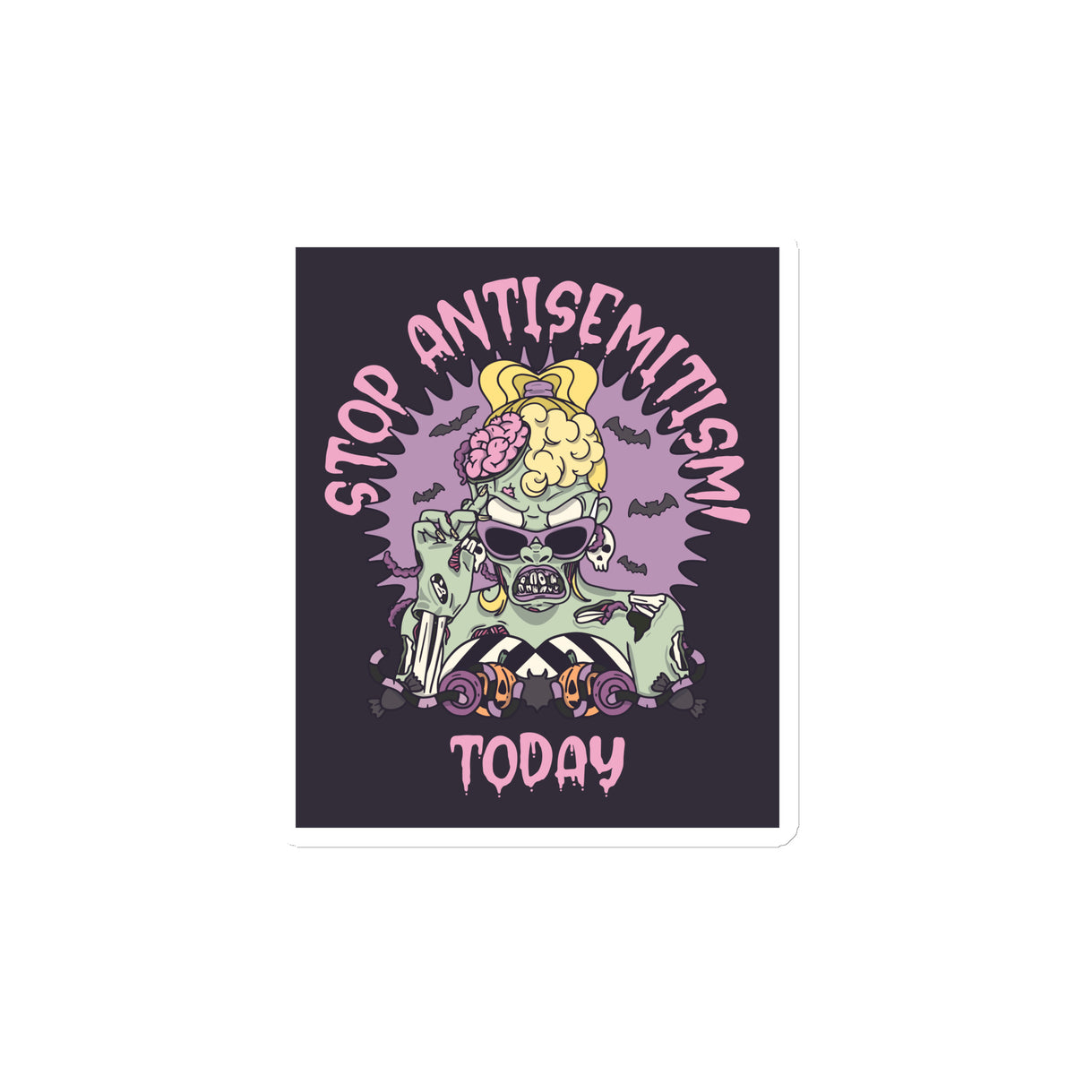 Horror Movie | Antisemitism | Die-Cut Magnet Jouparty