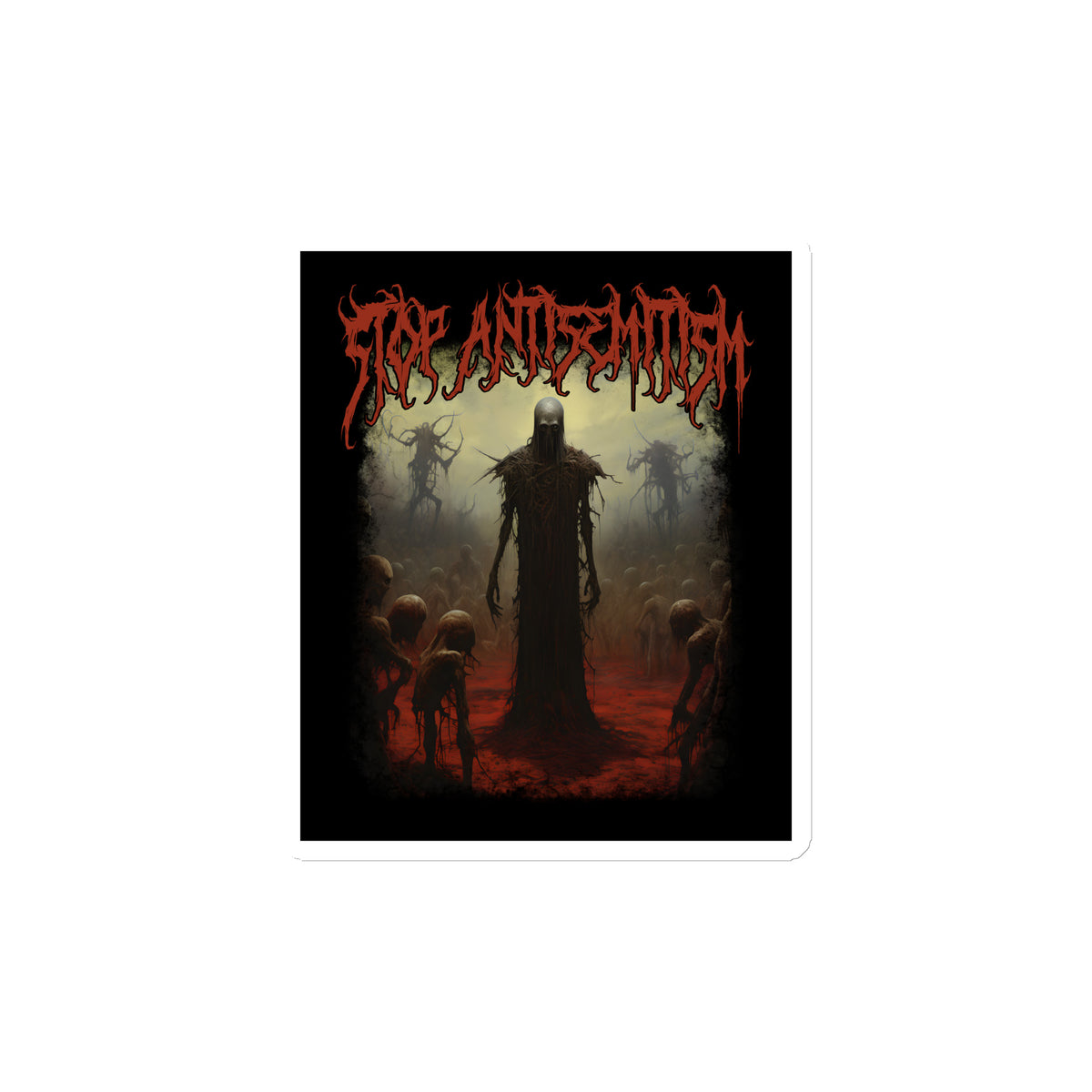 Horror Movie | Antisemitism | Die-Cut Magnet Jouparty