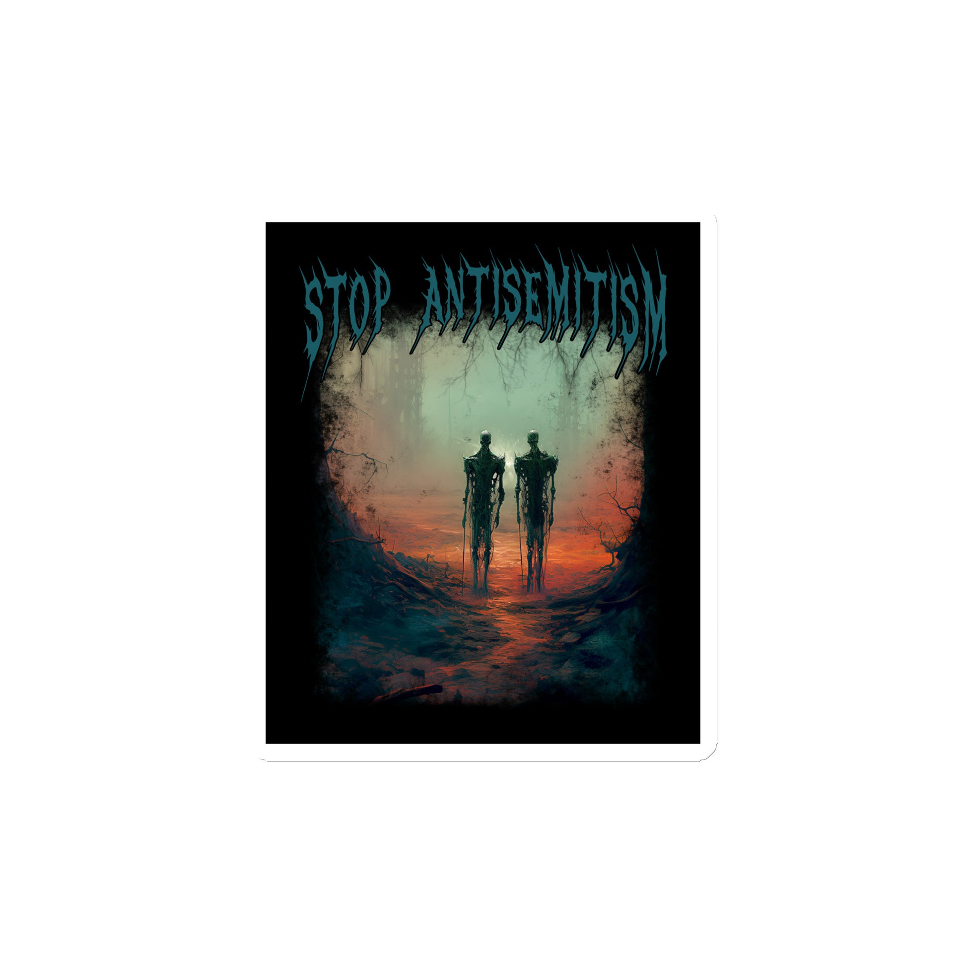 Horror Movie | Antisemitism | Die-Cut Magnet Jouparty