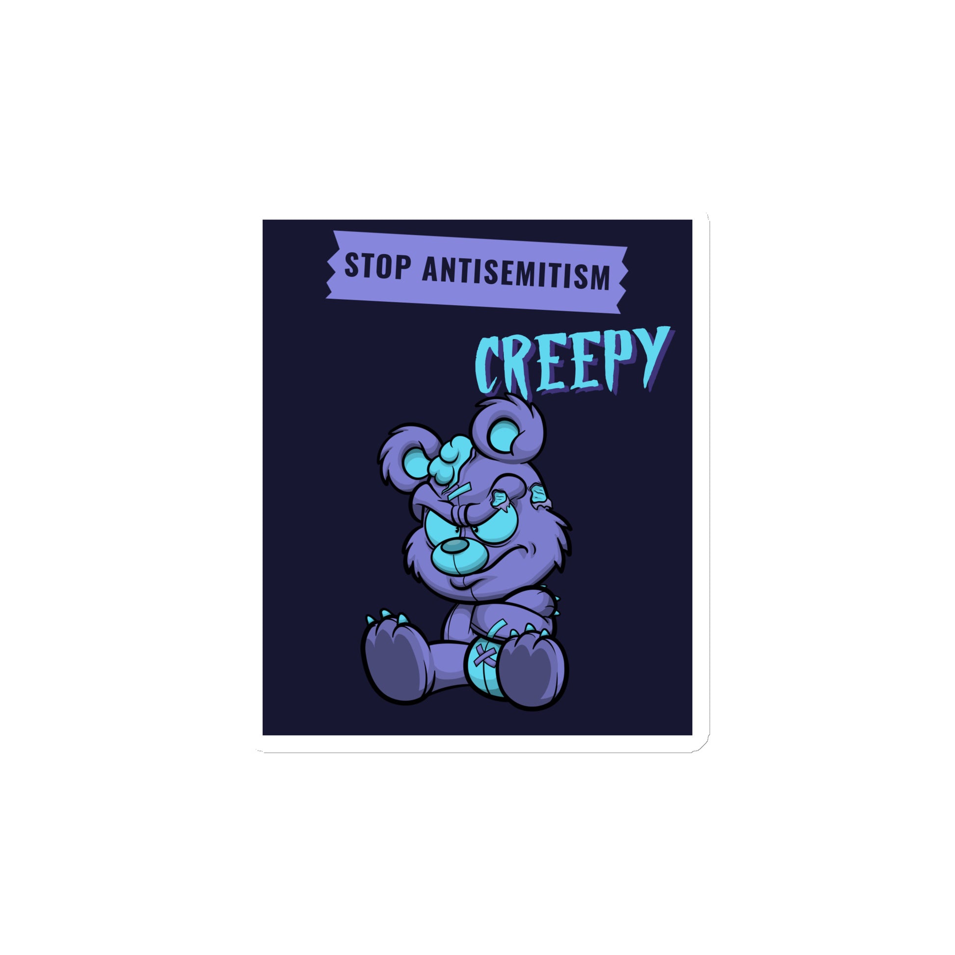 Horror Movie | Antisemitism | Die-Cut Magnet Jouparty