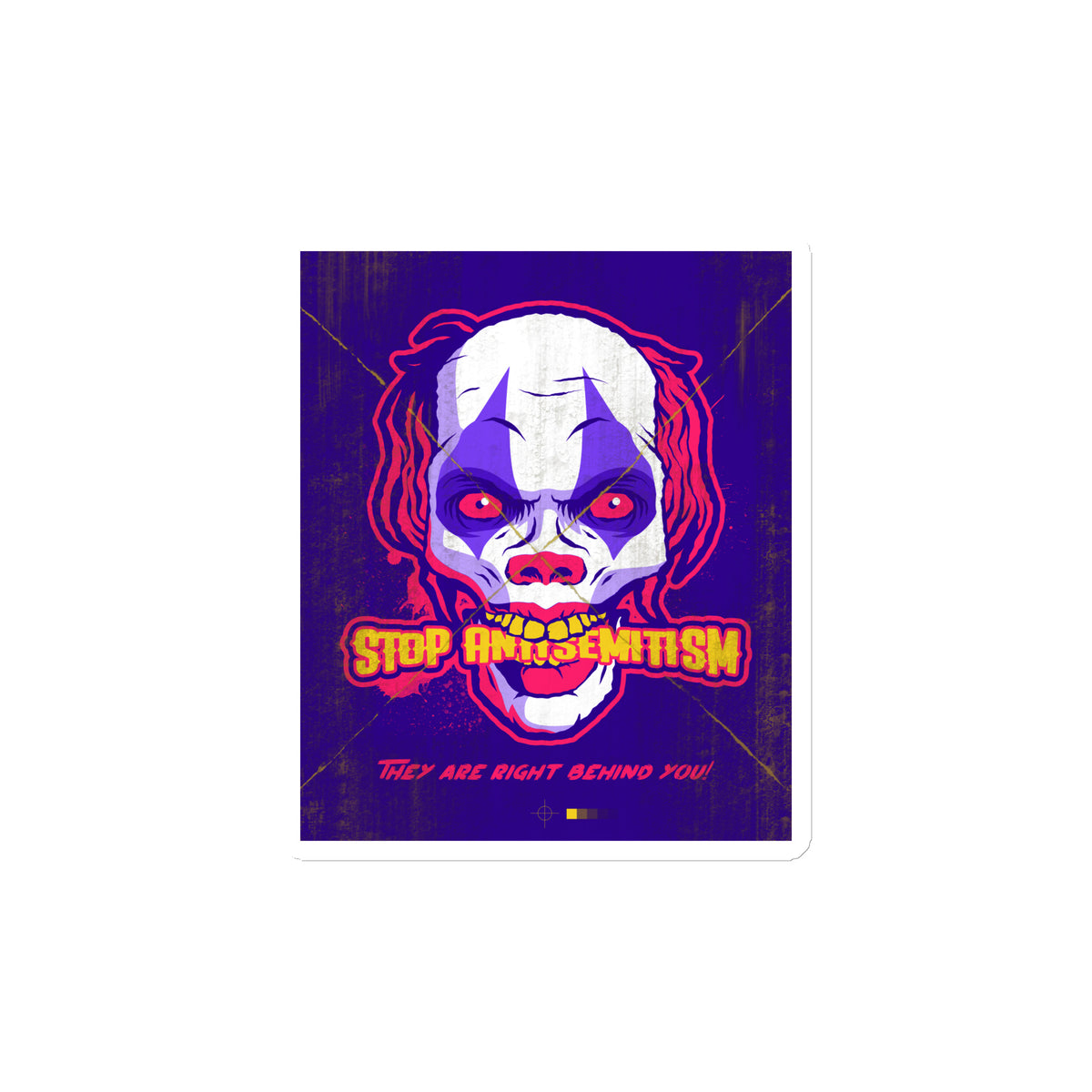 Horror Movie | Antisemitism | Die-Cut Magnet Jouparty