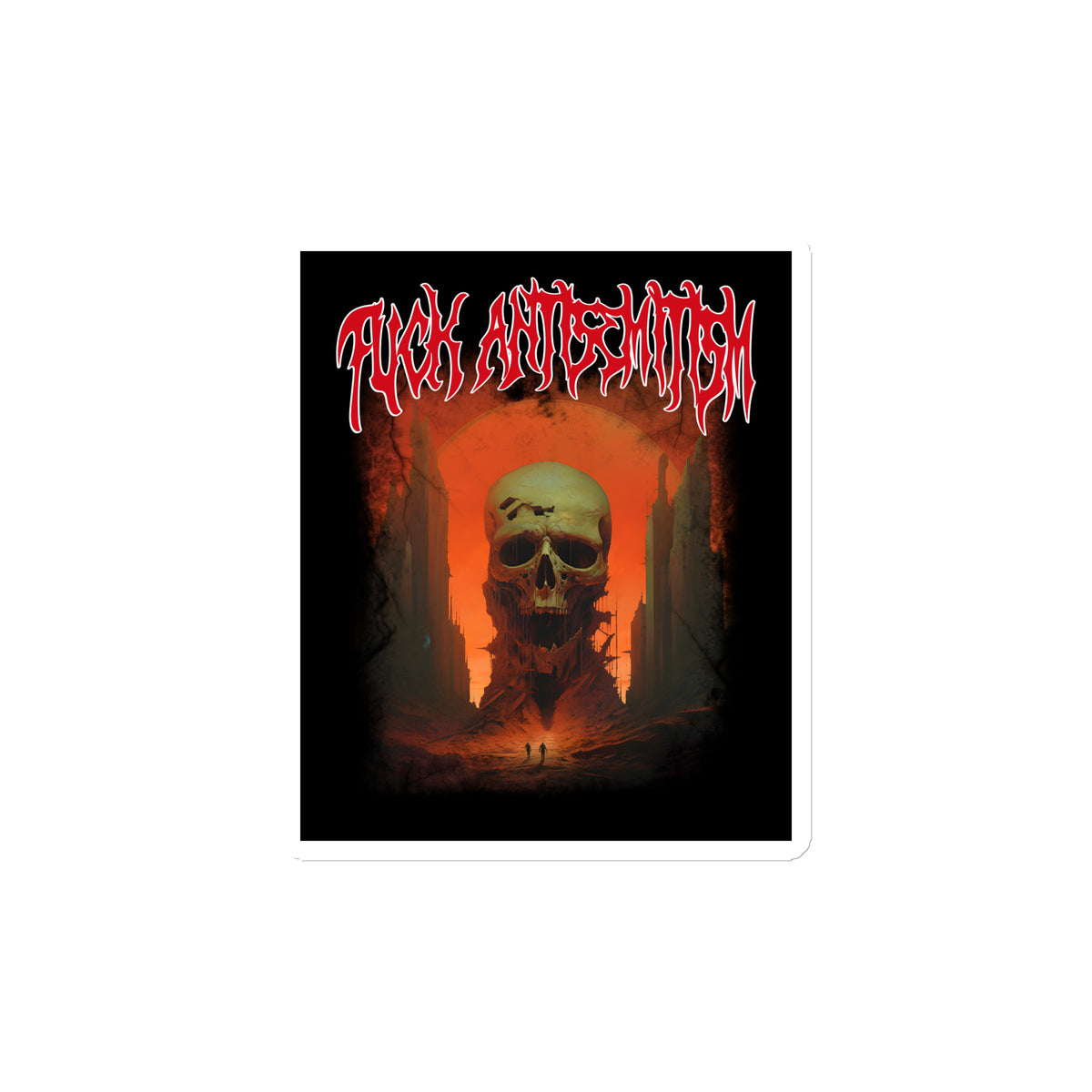 Horror Movie | Antisemitism | Die-Cut Magnet Jouparty