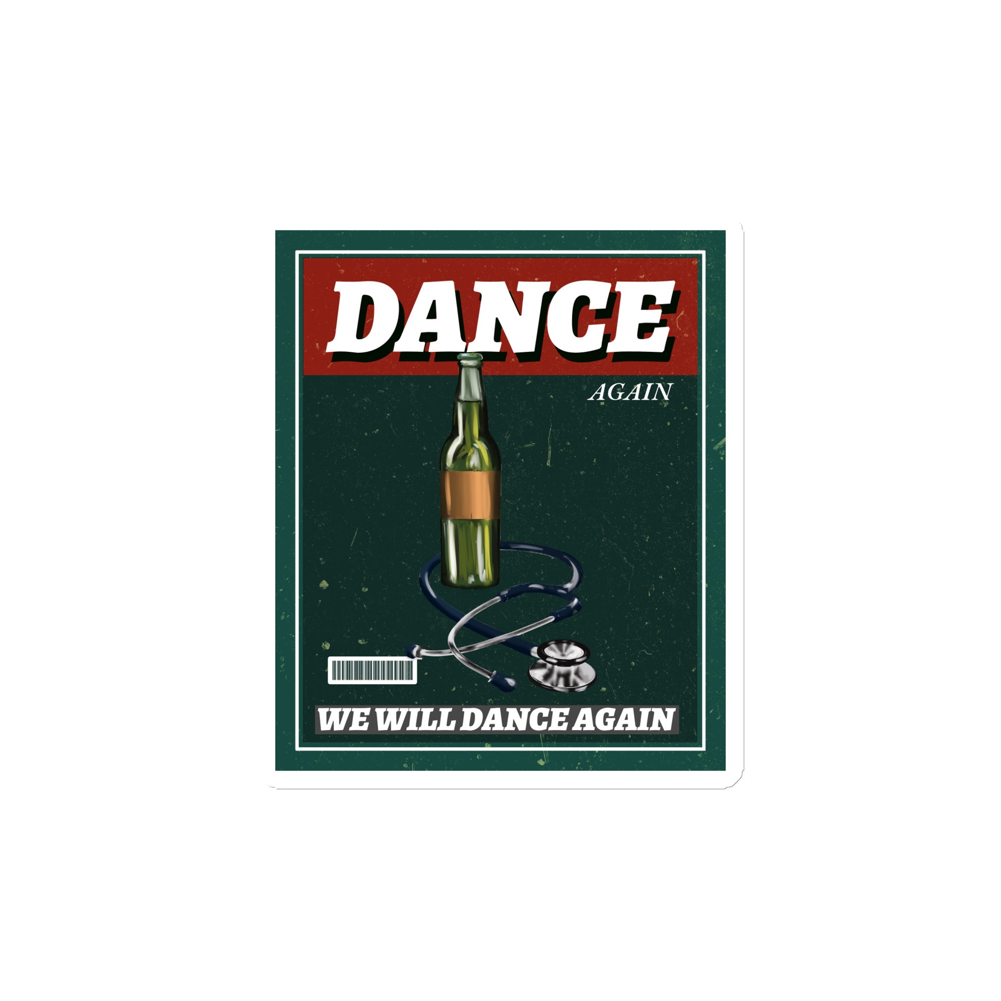 We Will Dance Again | Die-Cut Magnet Jouparty