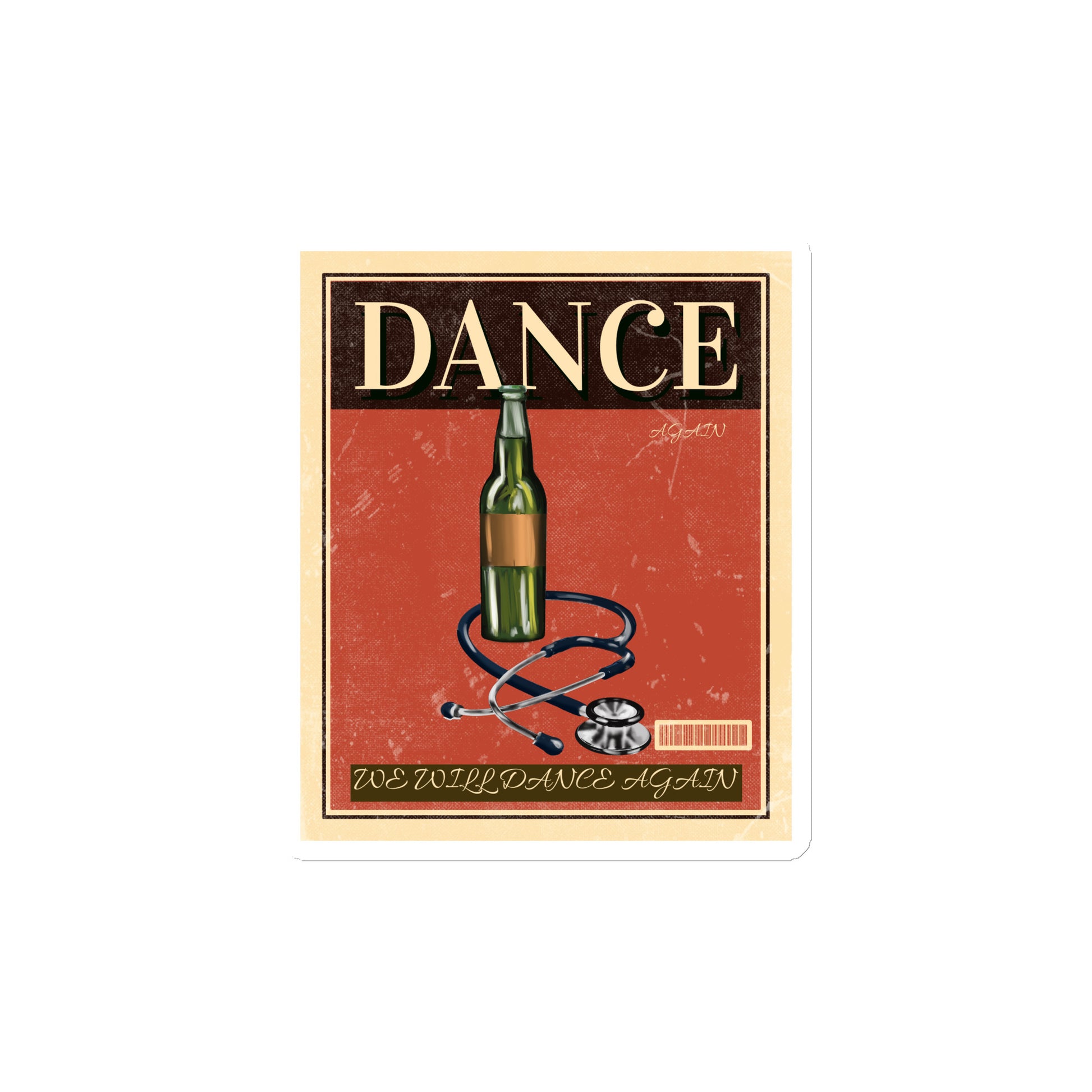 We Will Dance Again | Die-Cut Magnet Jouparty