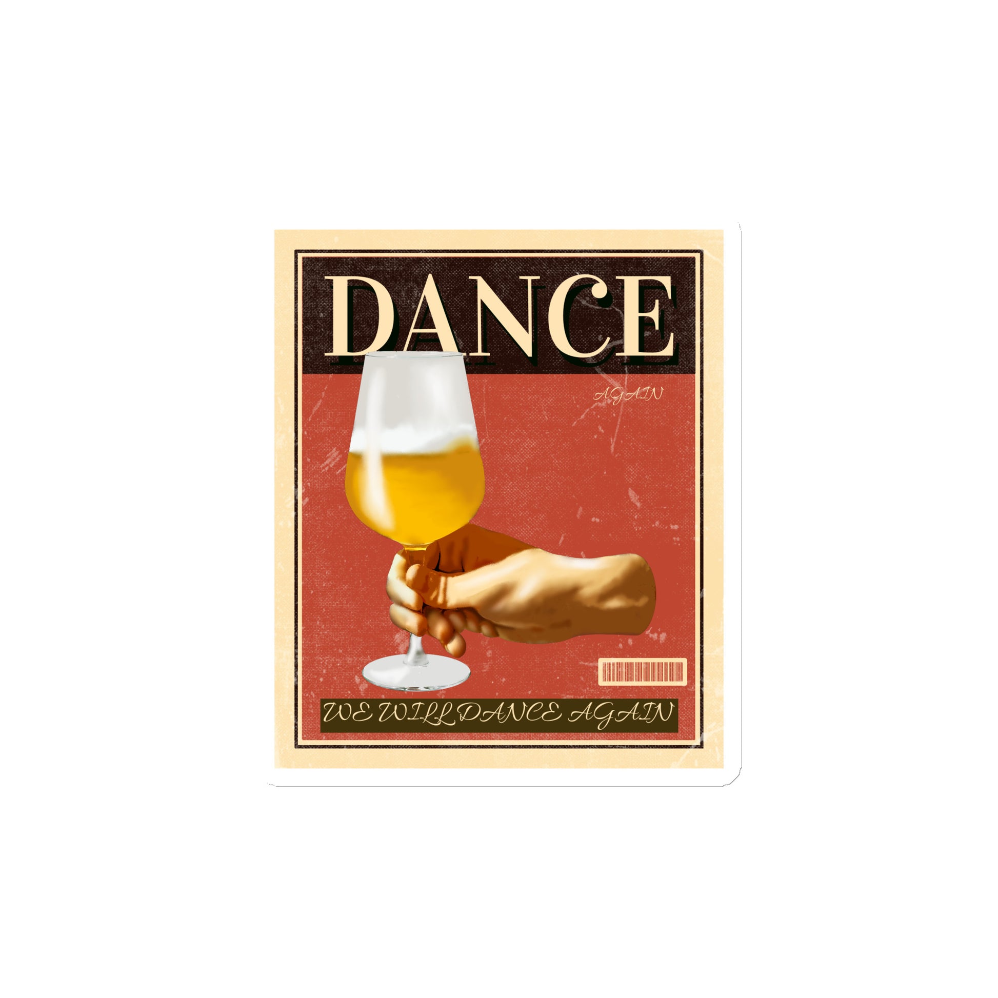 We Will Dance Again | Die-Cut Magnet Jouparty