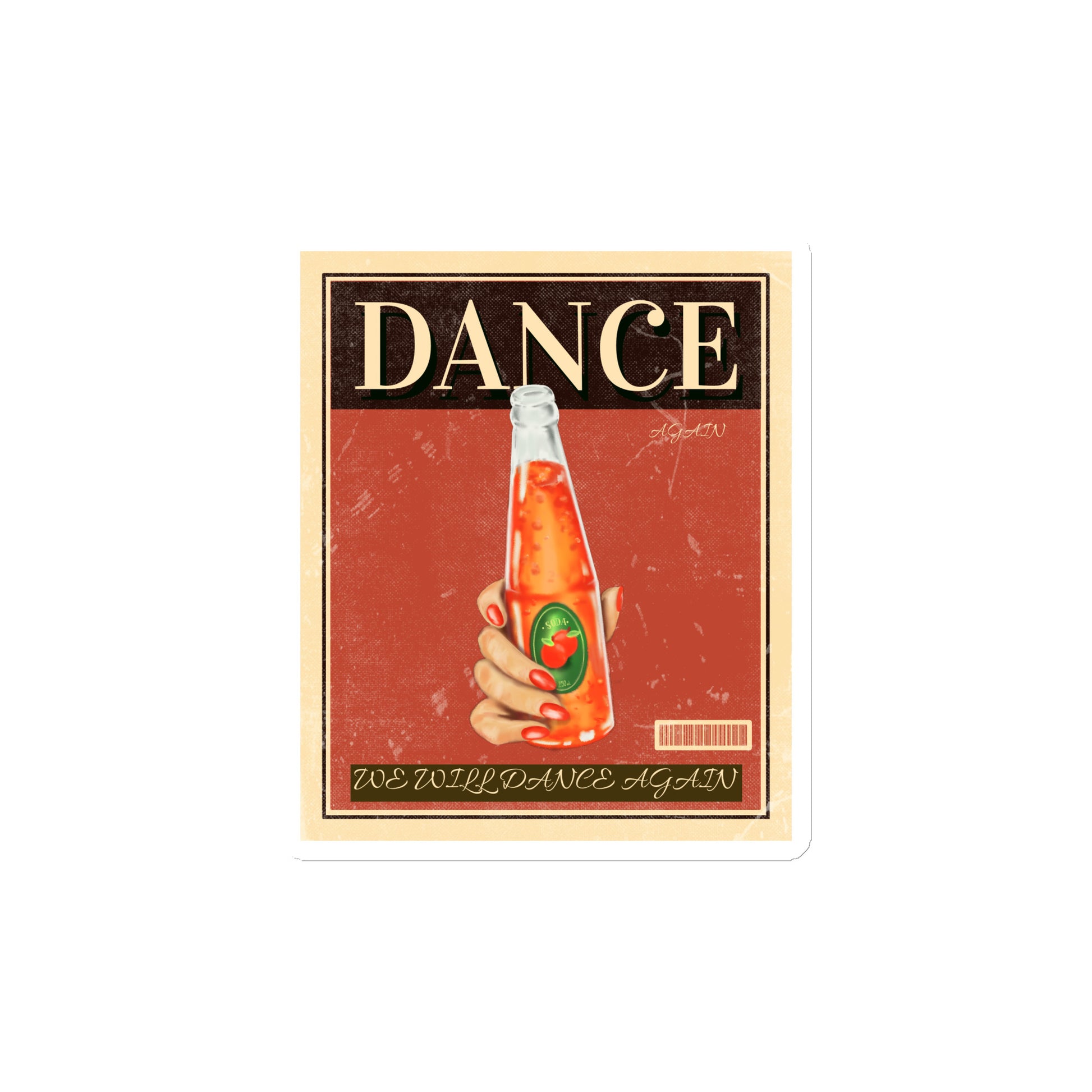 We Will Dance Again | Die-Cut Magnet Jouparty
