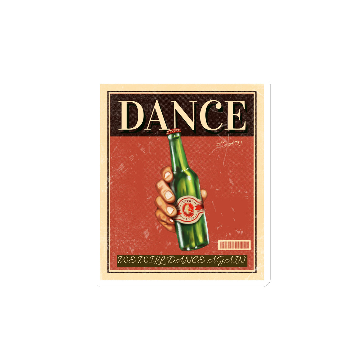 We Will Dance Again | Die-Cut Magnet Jouparty