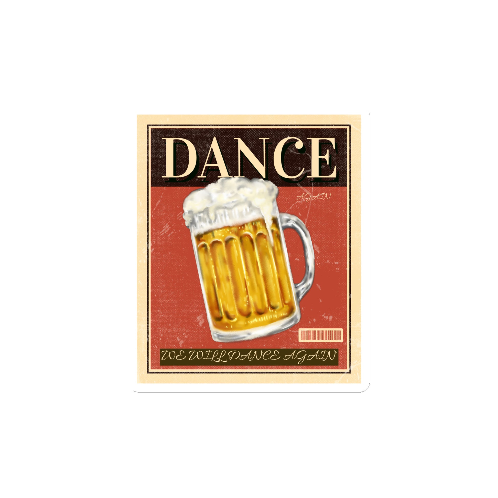 We Will Dance Again | Die-Cut Magnet Jouparty