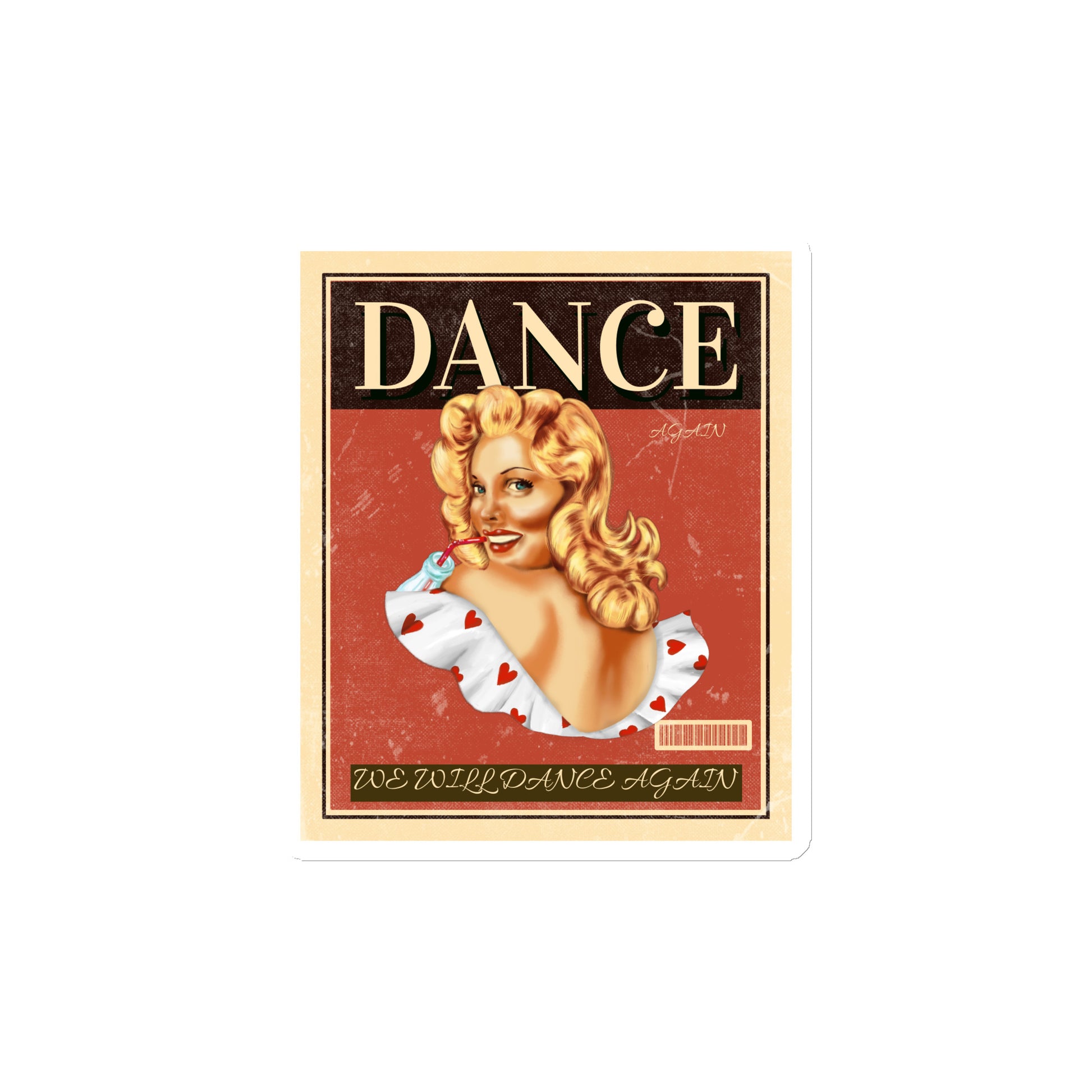 We Will Dance Again | Die-Cut Magnet