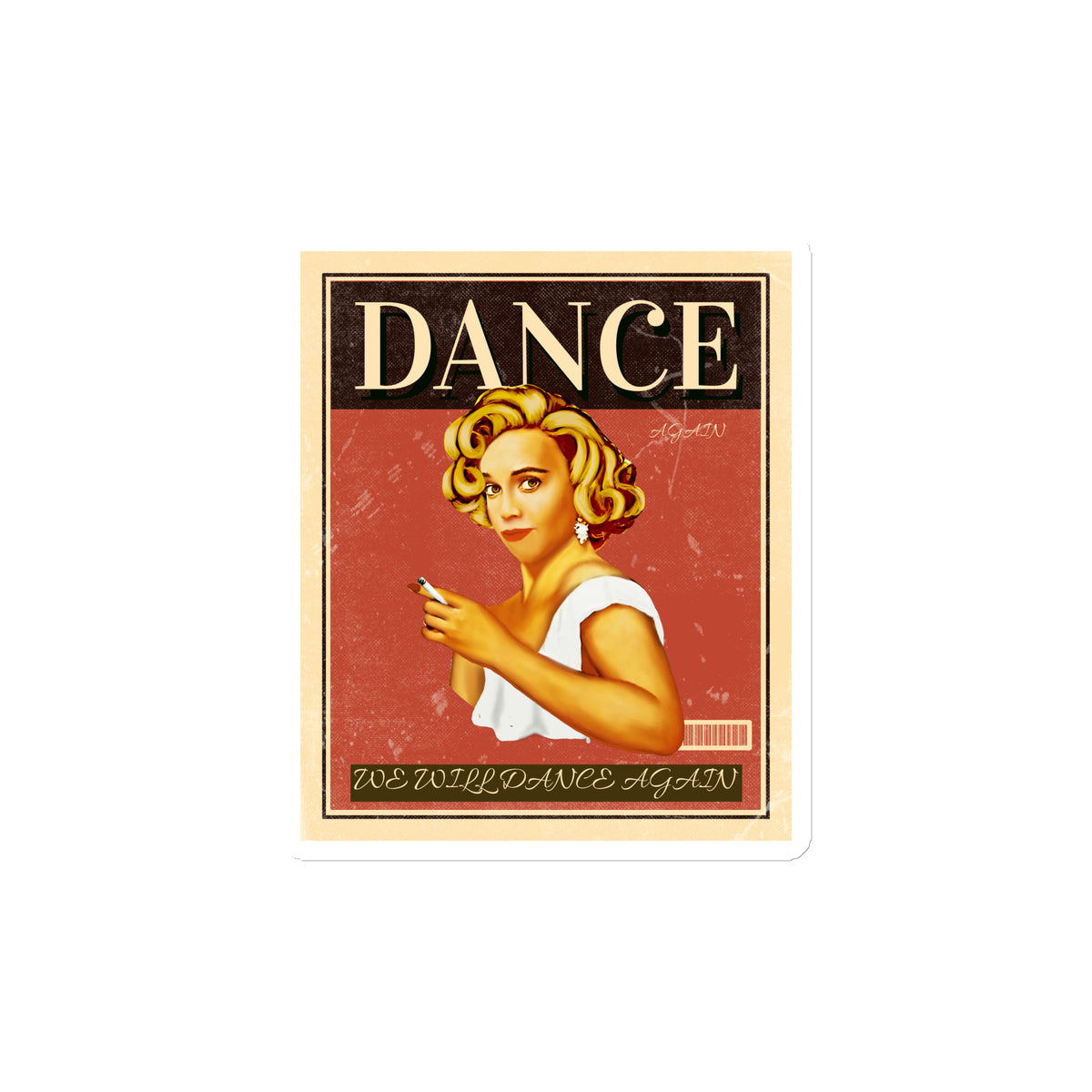We Will Dance Again | Die-Cut Magnet Jouparty