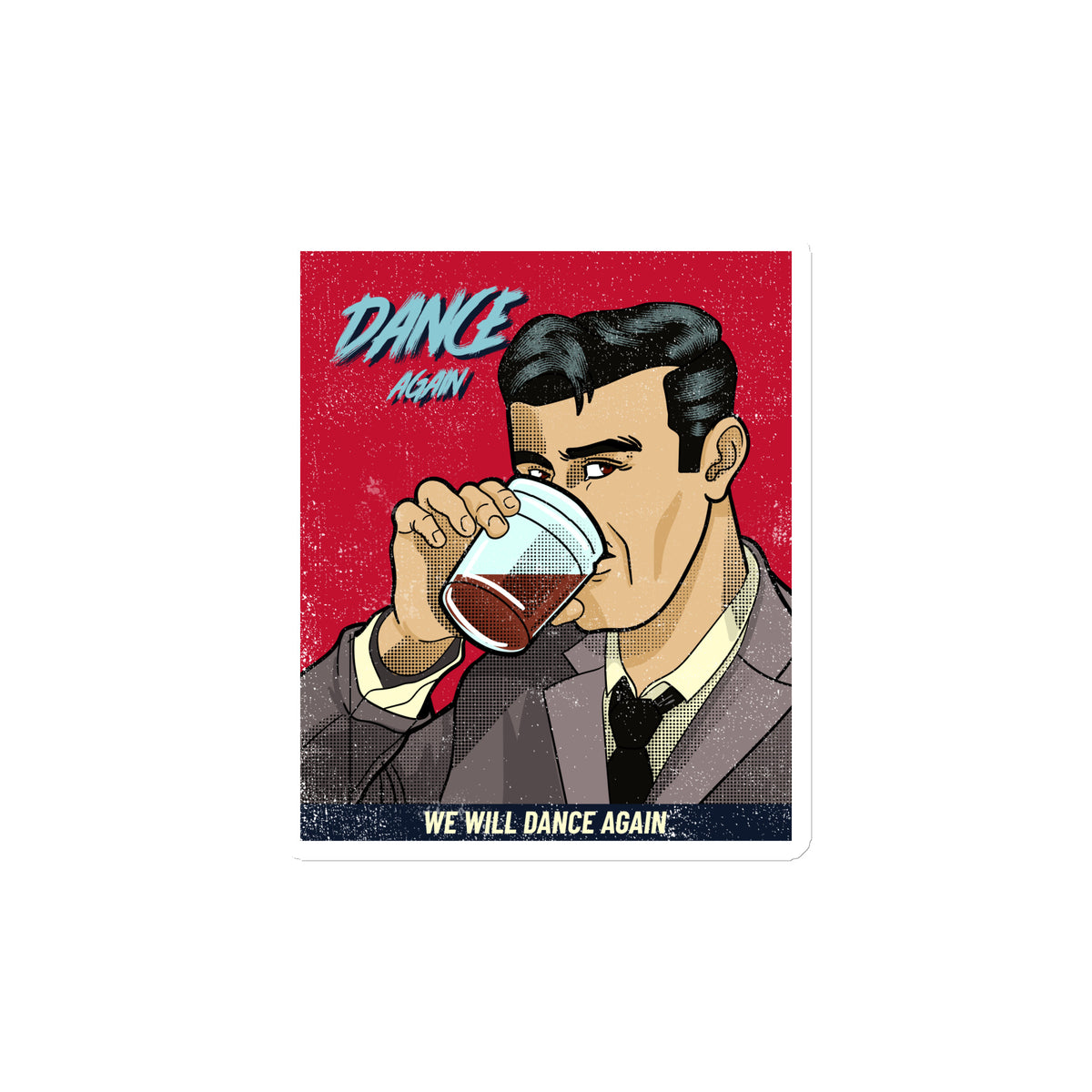 We Will Dance Again | Die-Cut Magnet Jouparty