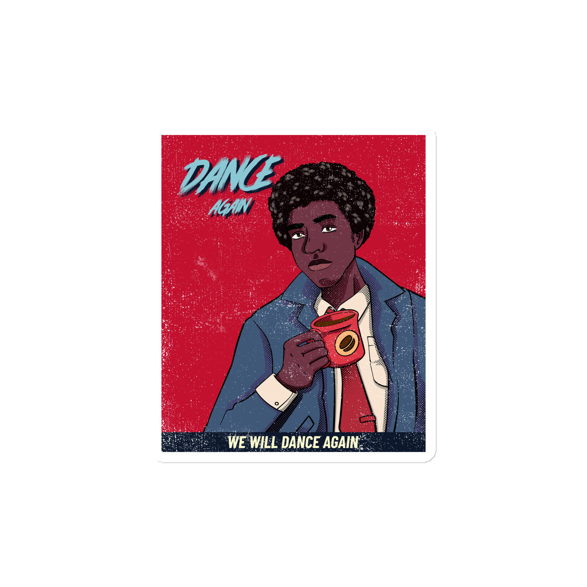 We Will Dance Again | Die-Cut Magnet Jouparty