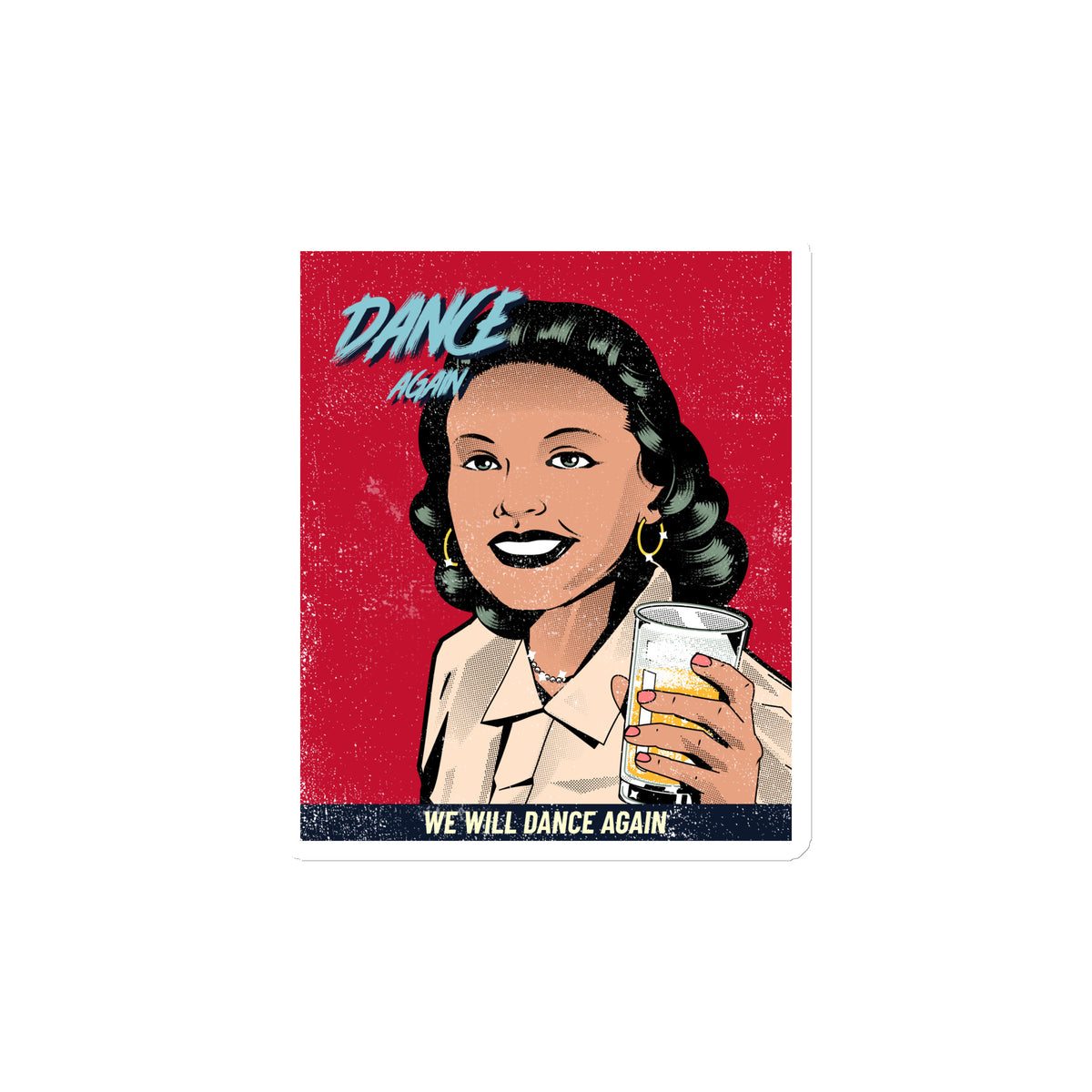 We Will Dance Again | Die-Cut Magnet Jouparty