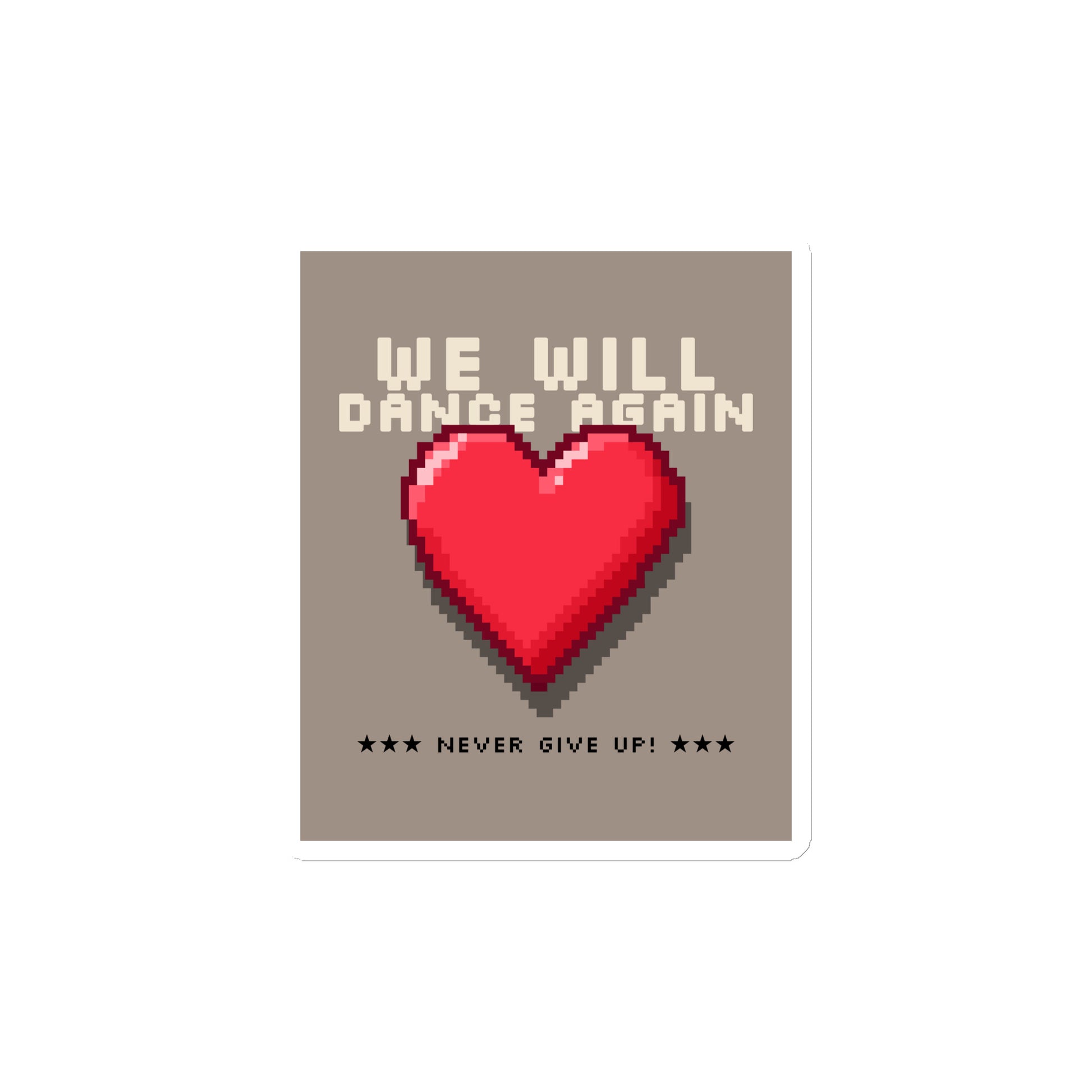 We Will Dance Again | Die-Cut Magnet Jouparty