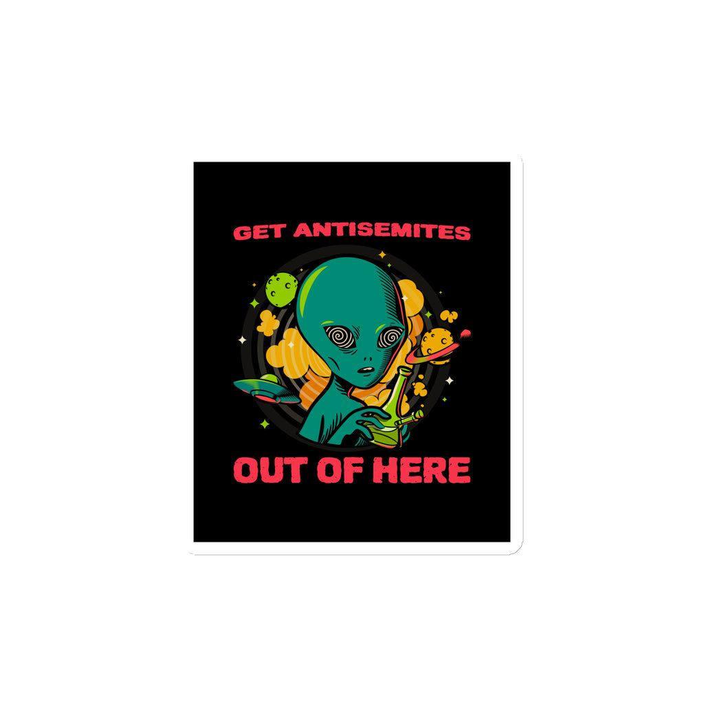 Get Alien Out | Antisemitism | Die-Cut Magnet