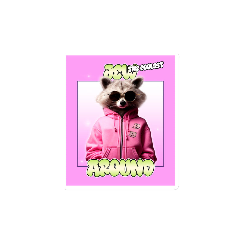 Mr Racoon | Die-Cut Magnet