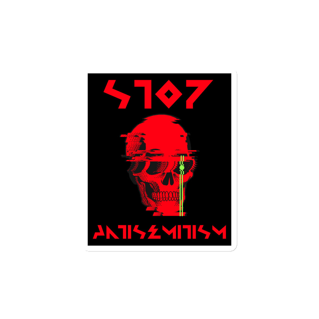 Red Fight | Antisemitism | Die-Cut Magnet